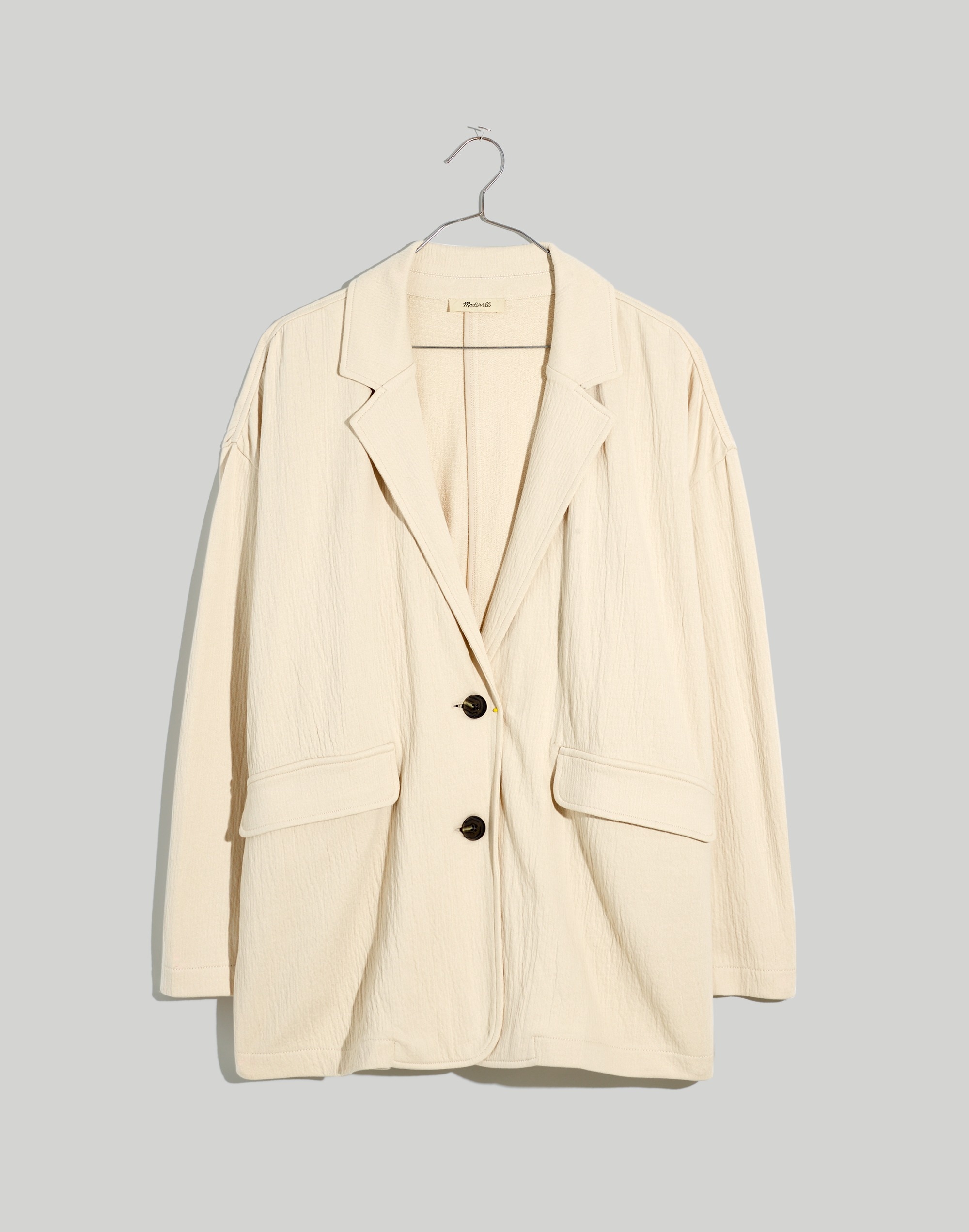 Rumpled Terry Blazer
