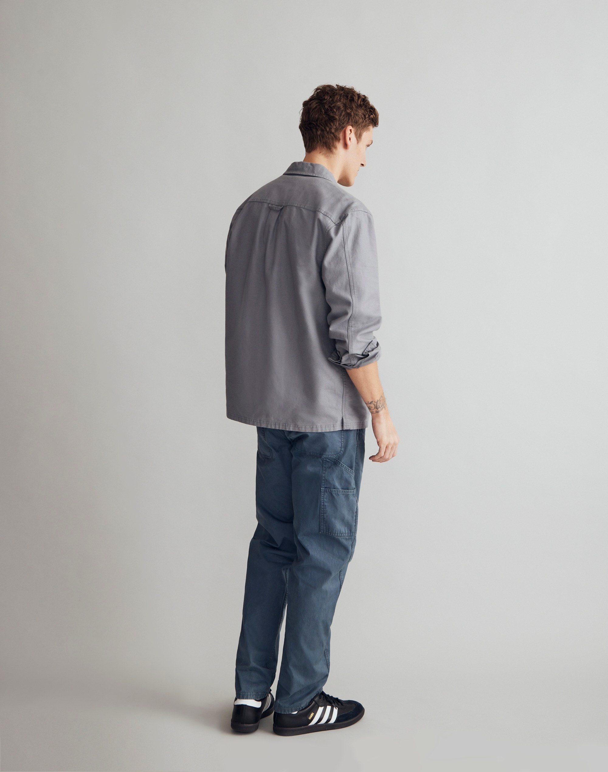 Relaxed Straight Painter Pant