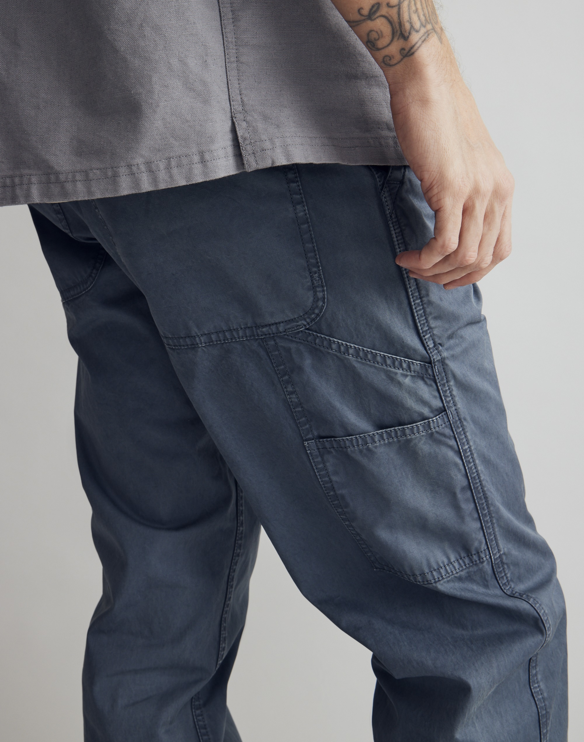 Relaxed Straight Painter Pant