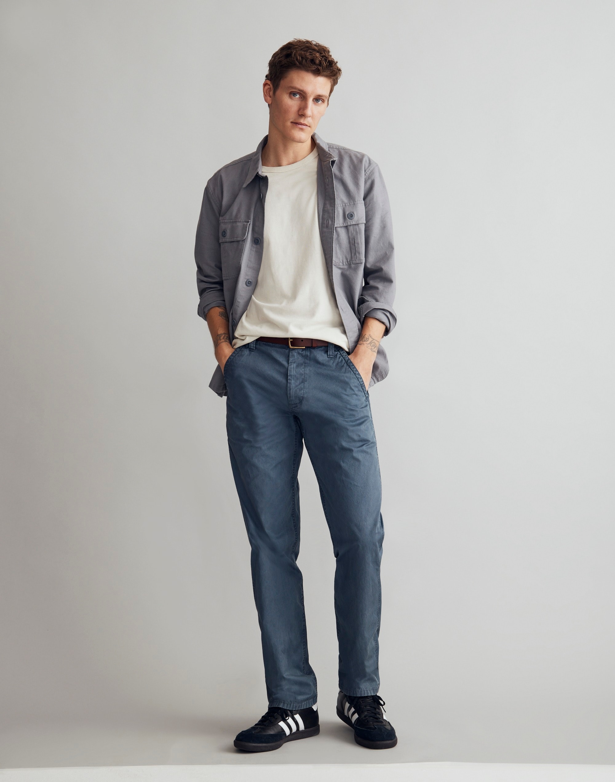 Relaxed Straight Painter Pant