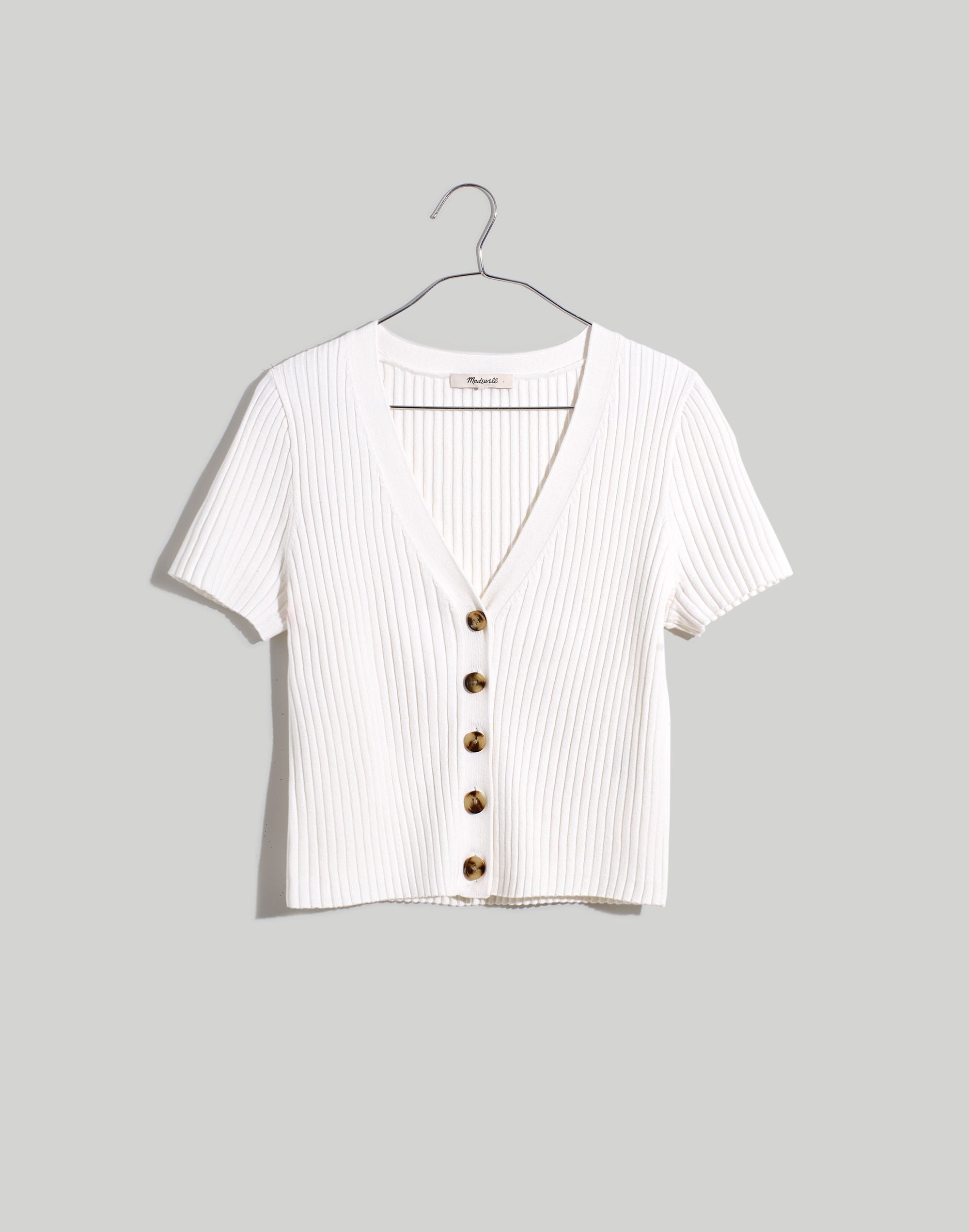 Bray Ribbed Cardigan Sweater