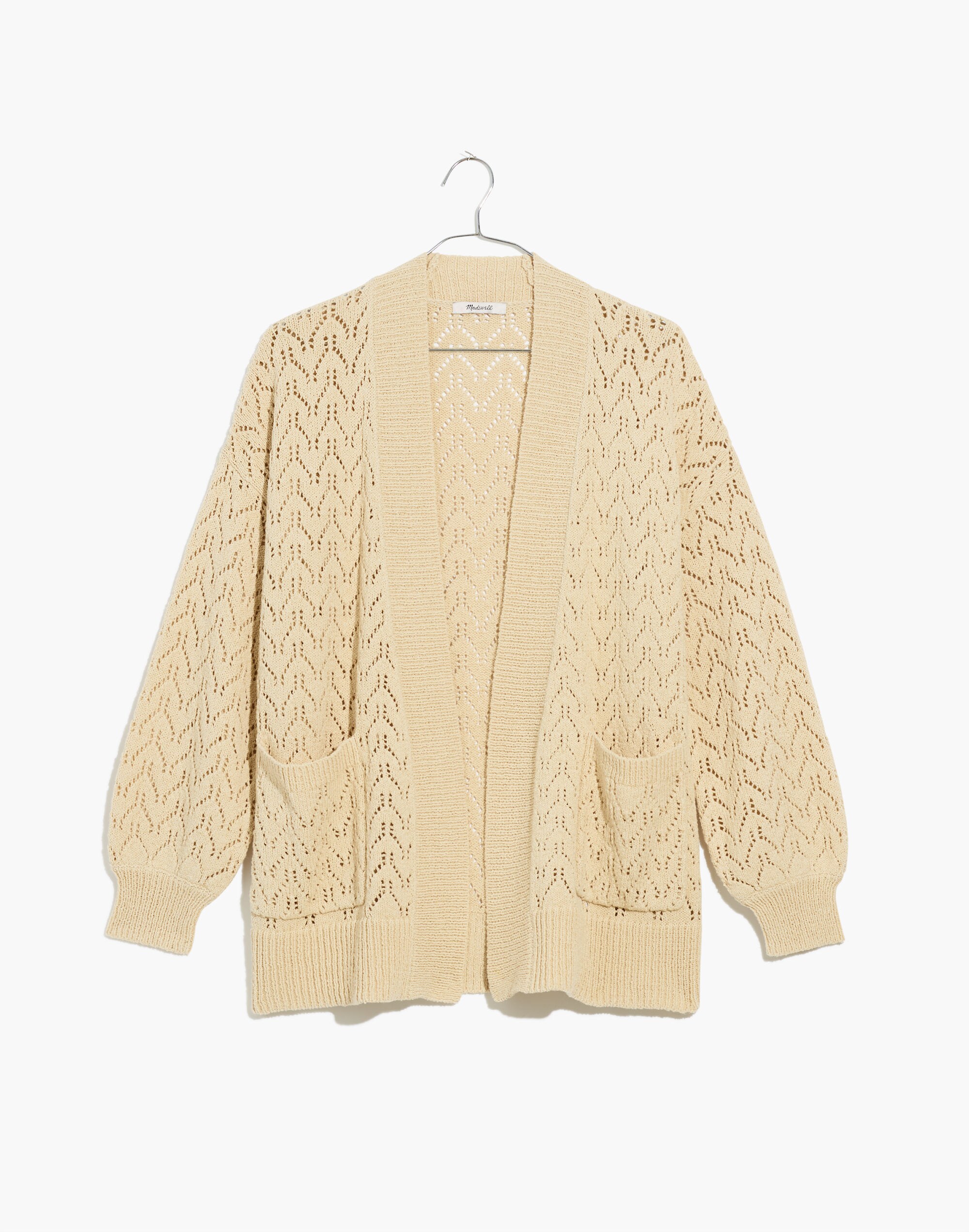 Corley Pointelle Cardigan Sweater