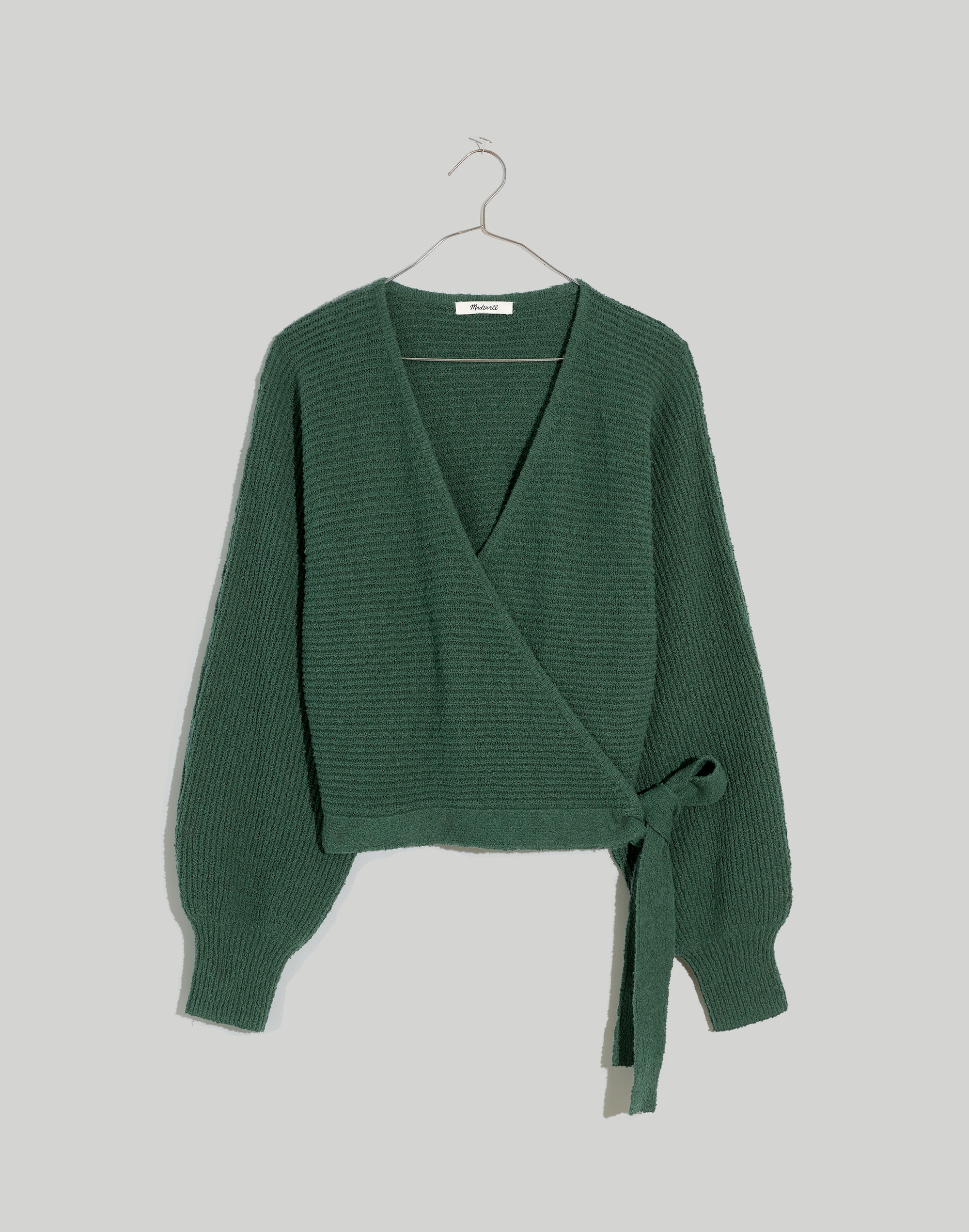 Pasha Wrap V-Neck Sweater