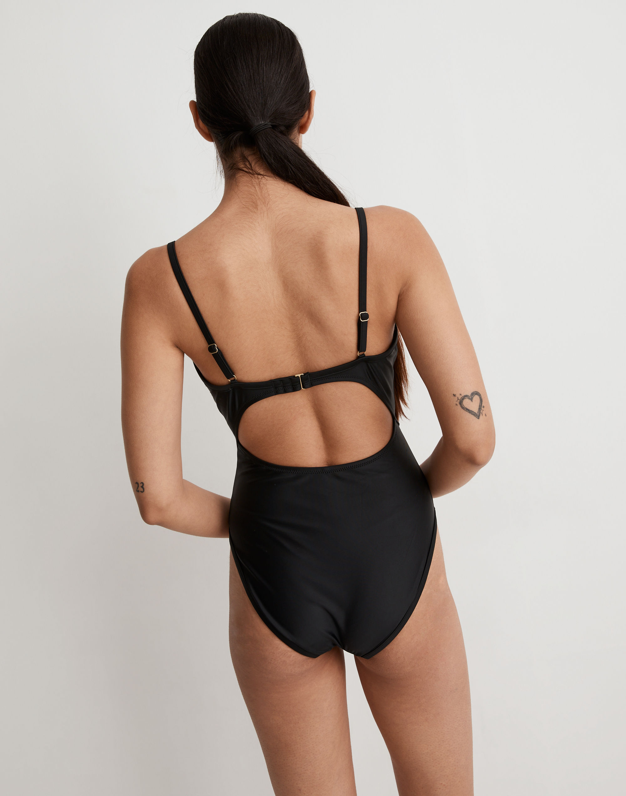 Cinched Cutout One-Piece Swimsuit