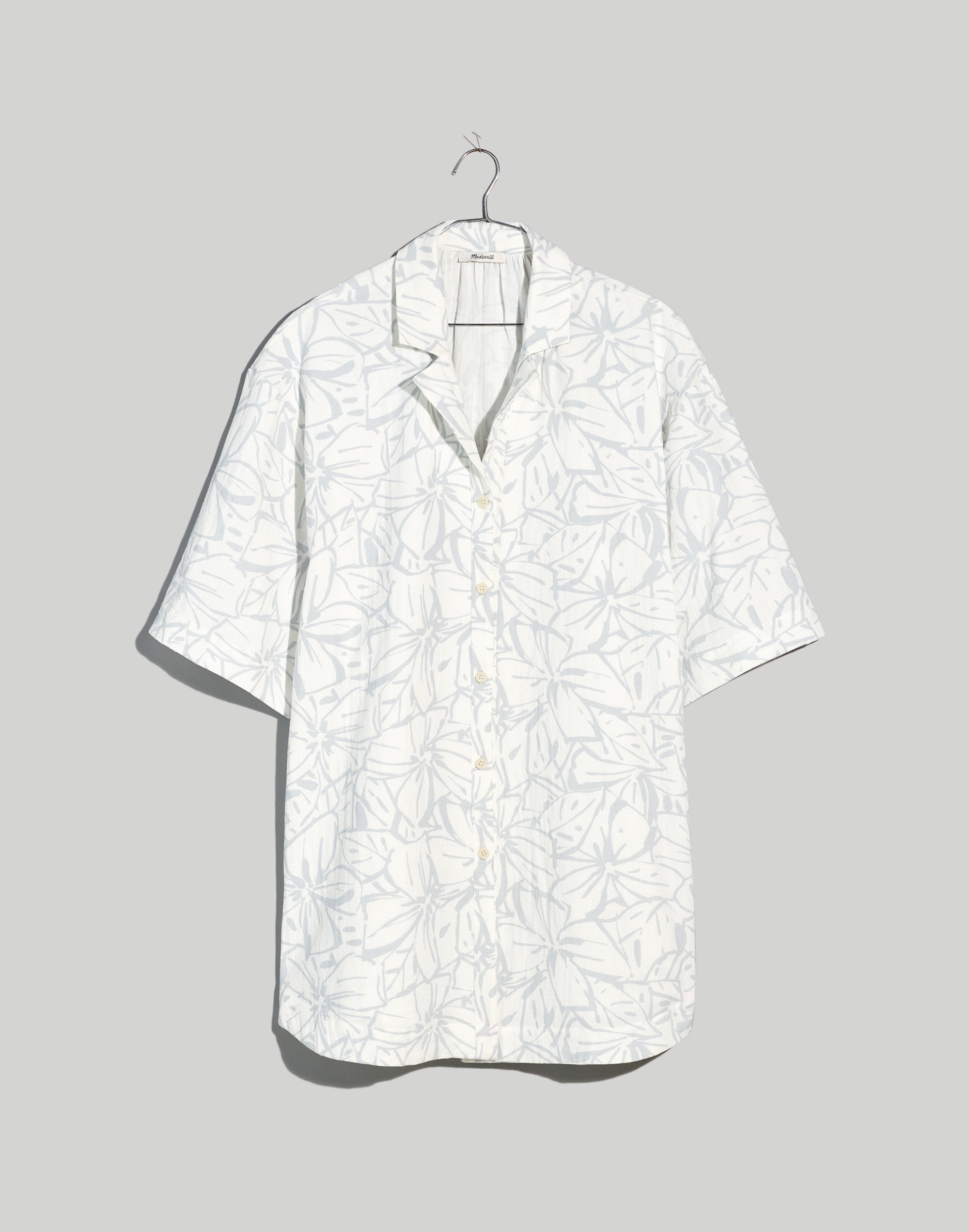 Lightspun Cover-Up Mini Shirtdress