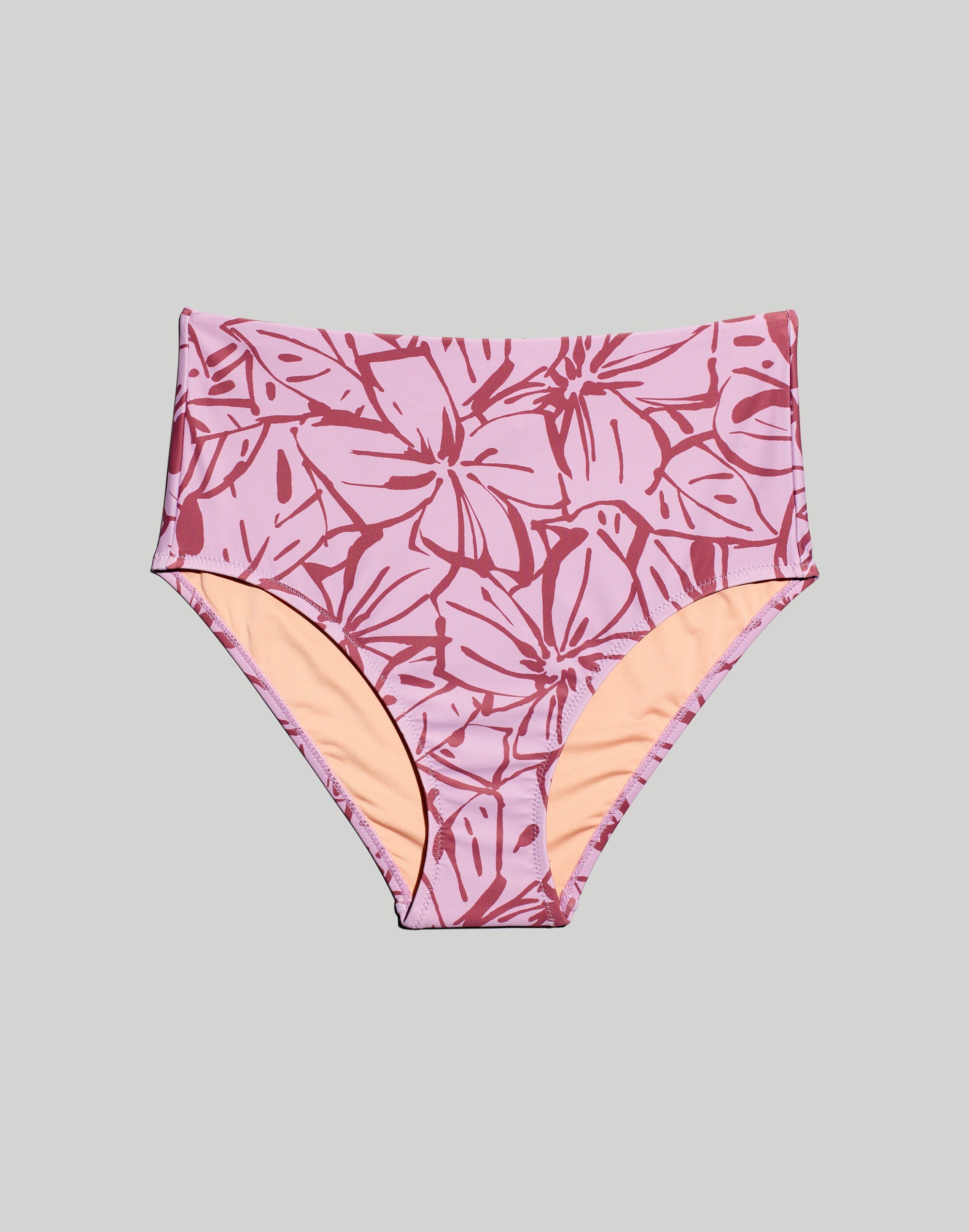 Retro High-Waisted Bikini Bottom