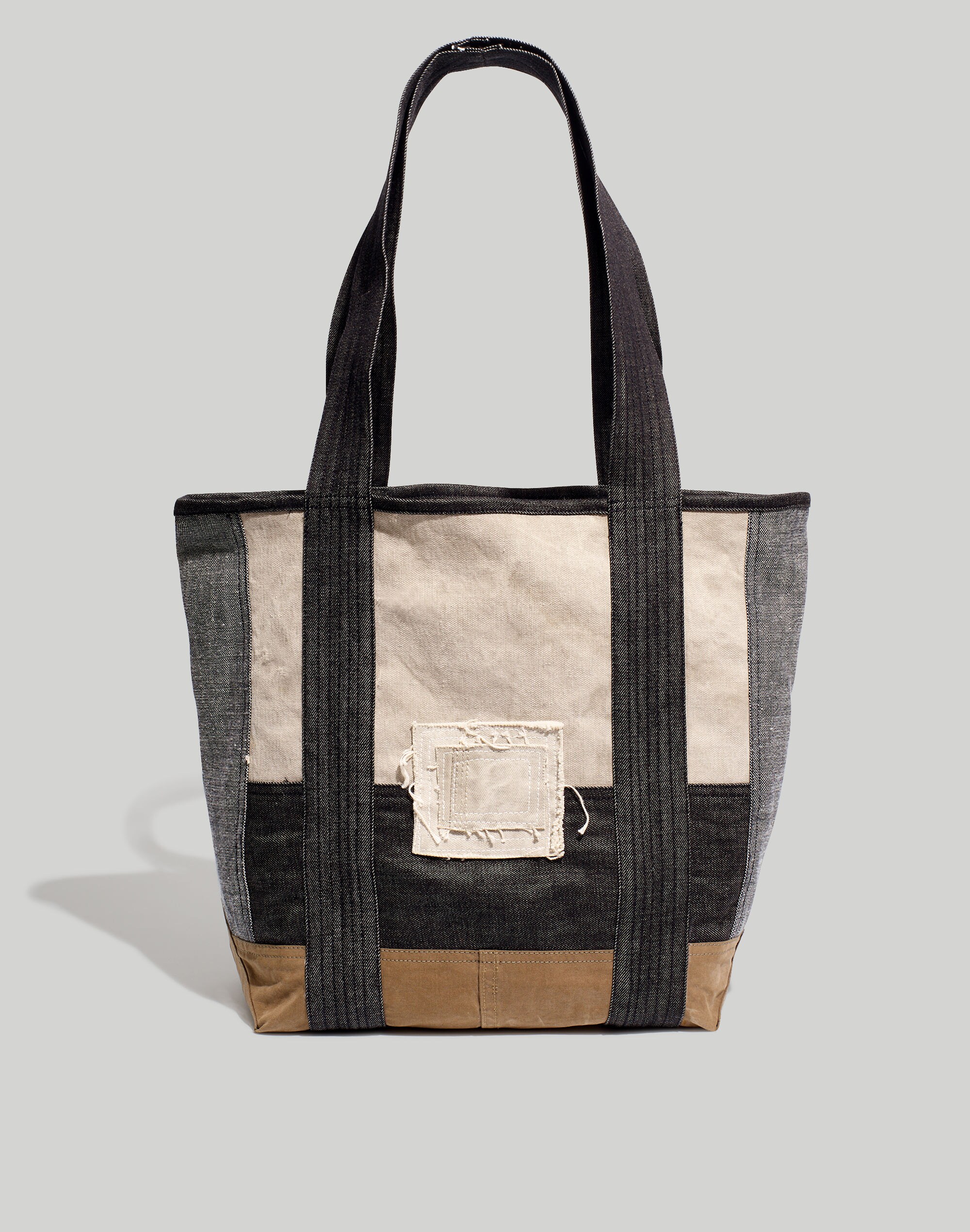 Unisex Upcycled Patchwork Tote