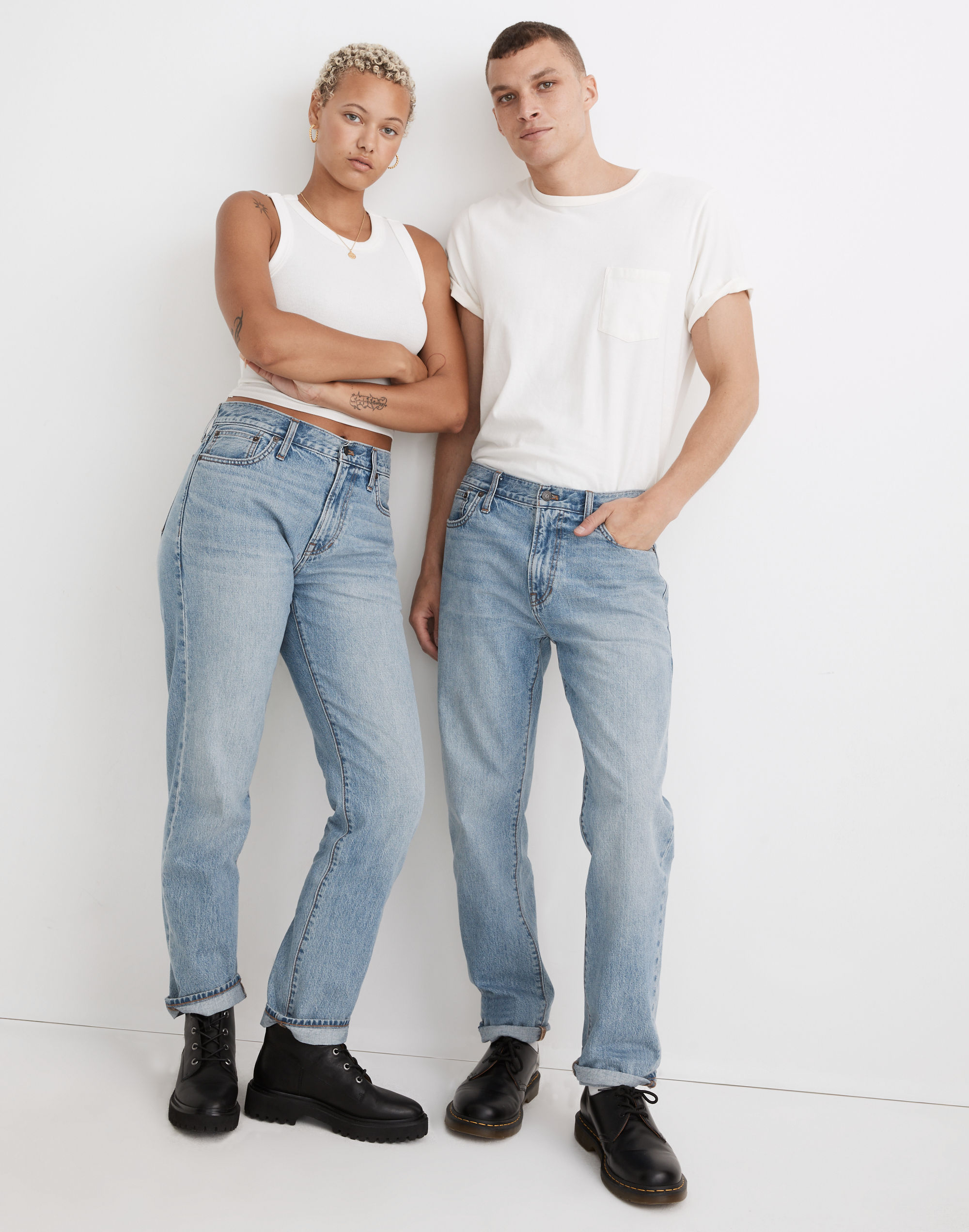 The 1991 Straight-Leg Jeans in Farrell Wash