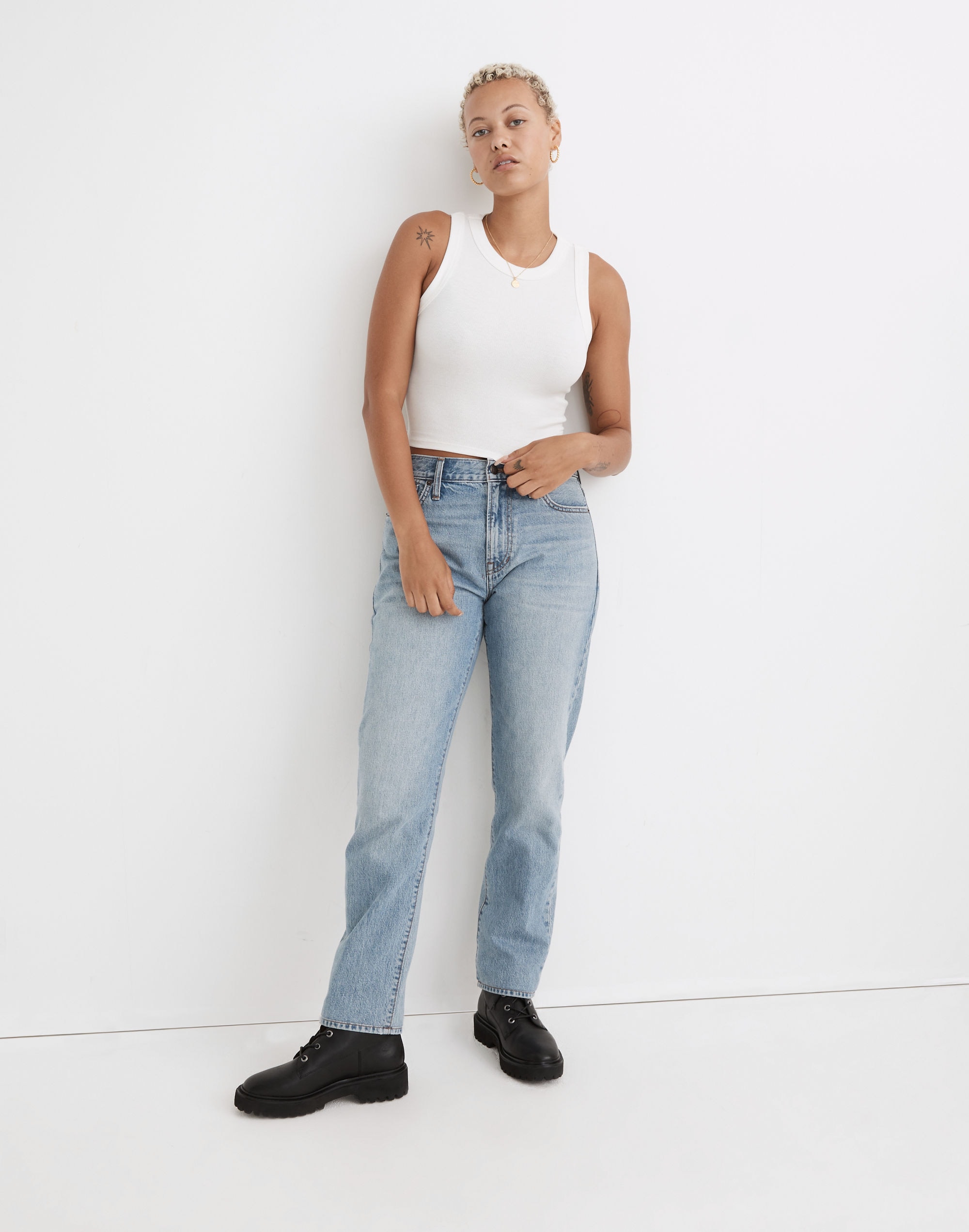 The 1991 Straight-Leg Jeans in Farrell Wash