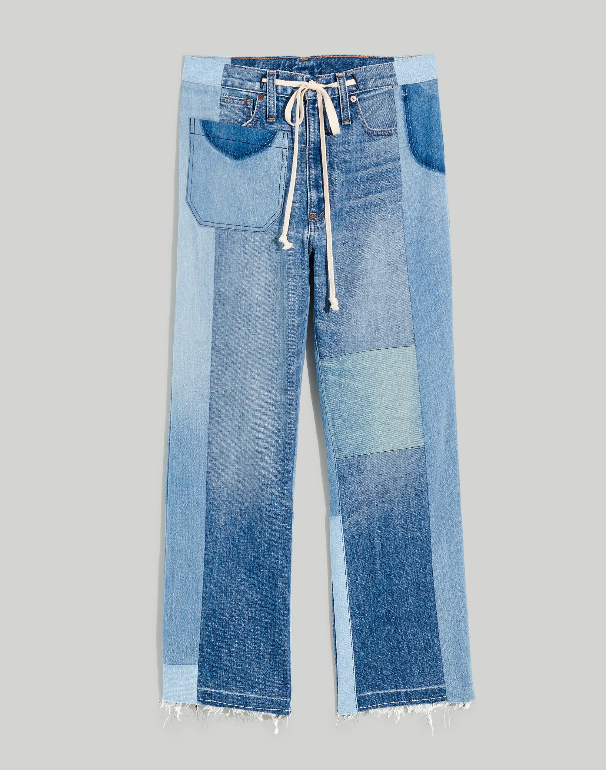 Madewell x Storytellers &amp; Creators Unisex Upcycled Patchwork Pants