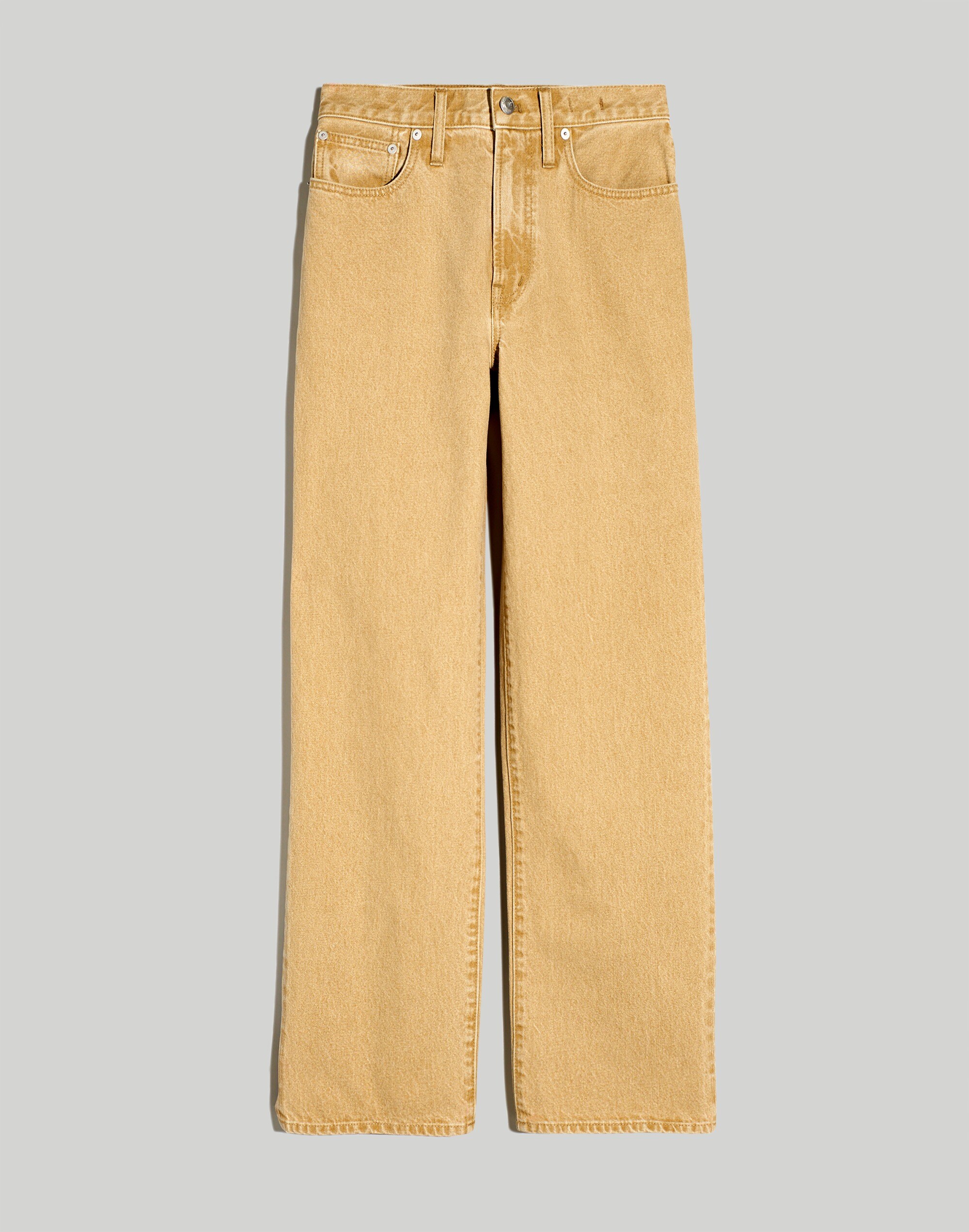 The Perfect Vintage Wide-Leg Jean in Light Chestnut Wash