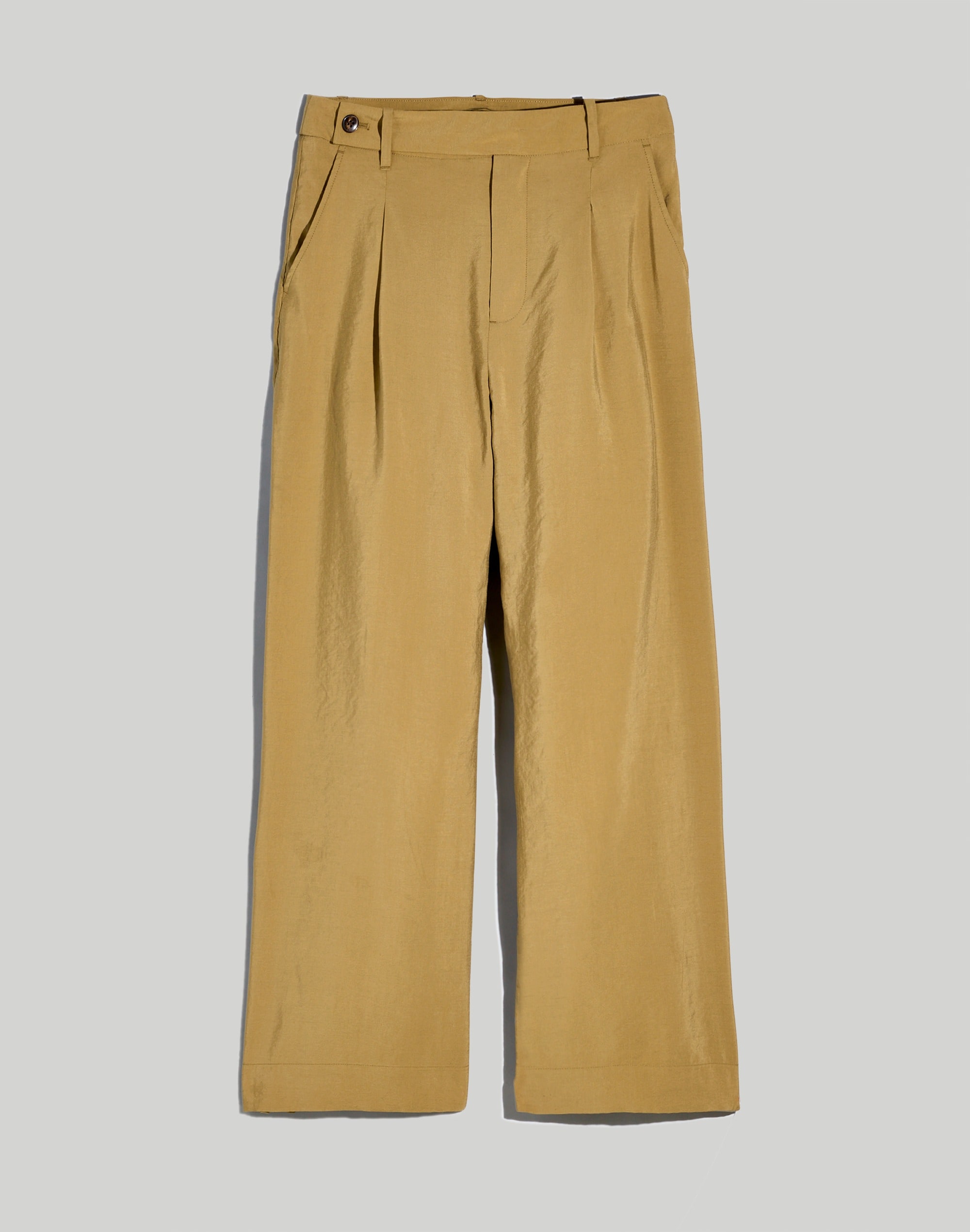 The Harlow Wide-Leg Ankle Pant in Softdrape