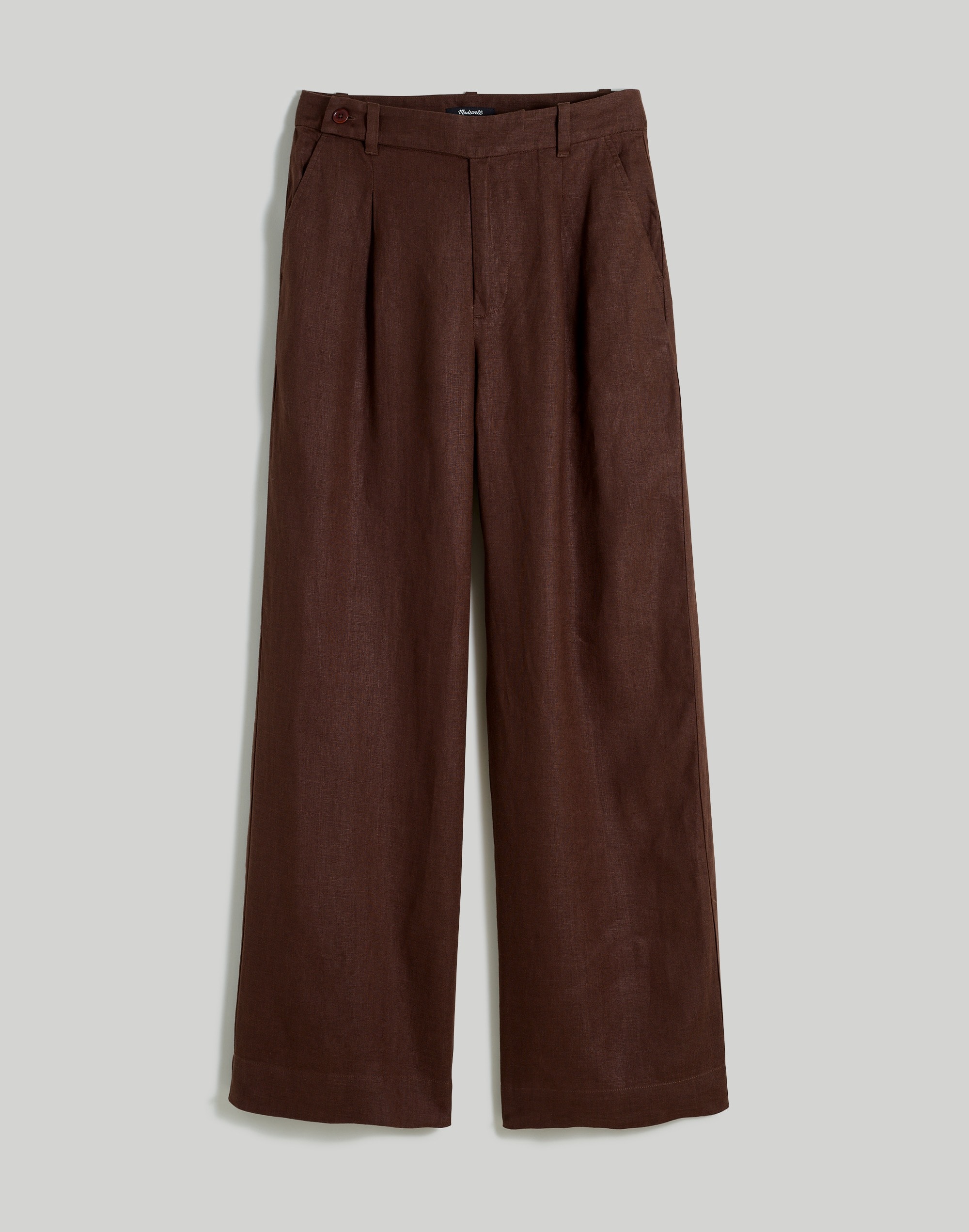 The Harlow Wide-Leg Pant in 100% Linen