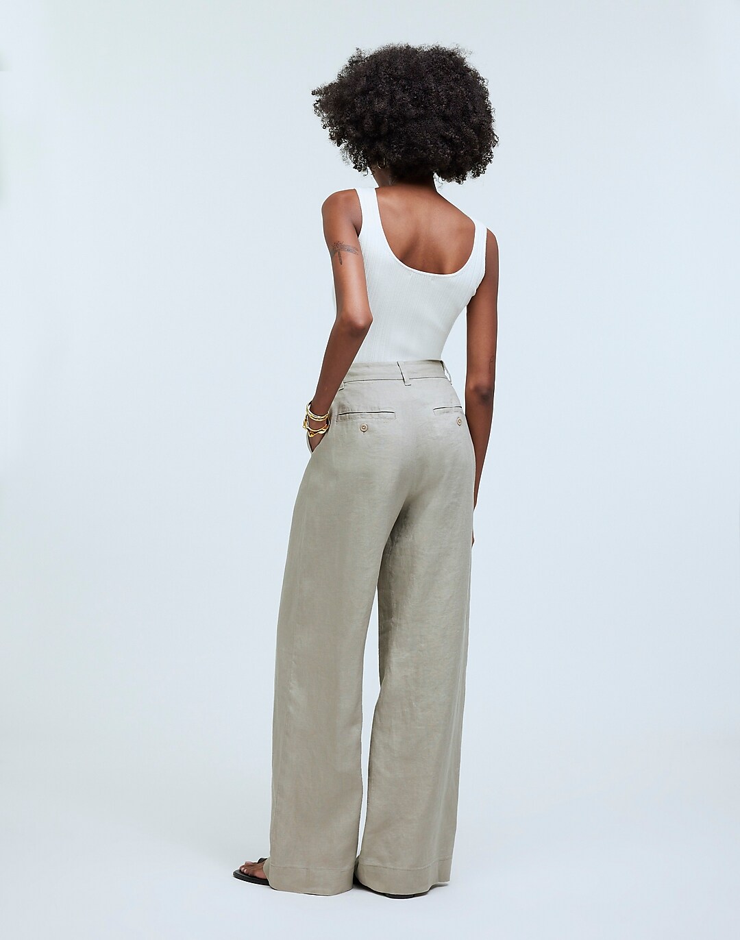 This phenomenal pair of viscose pants from Madewell (I thrifted