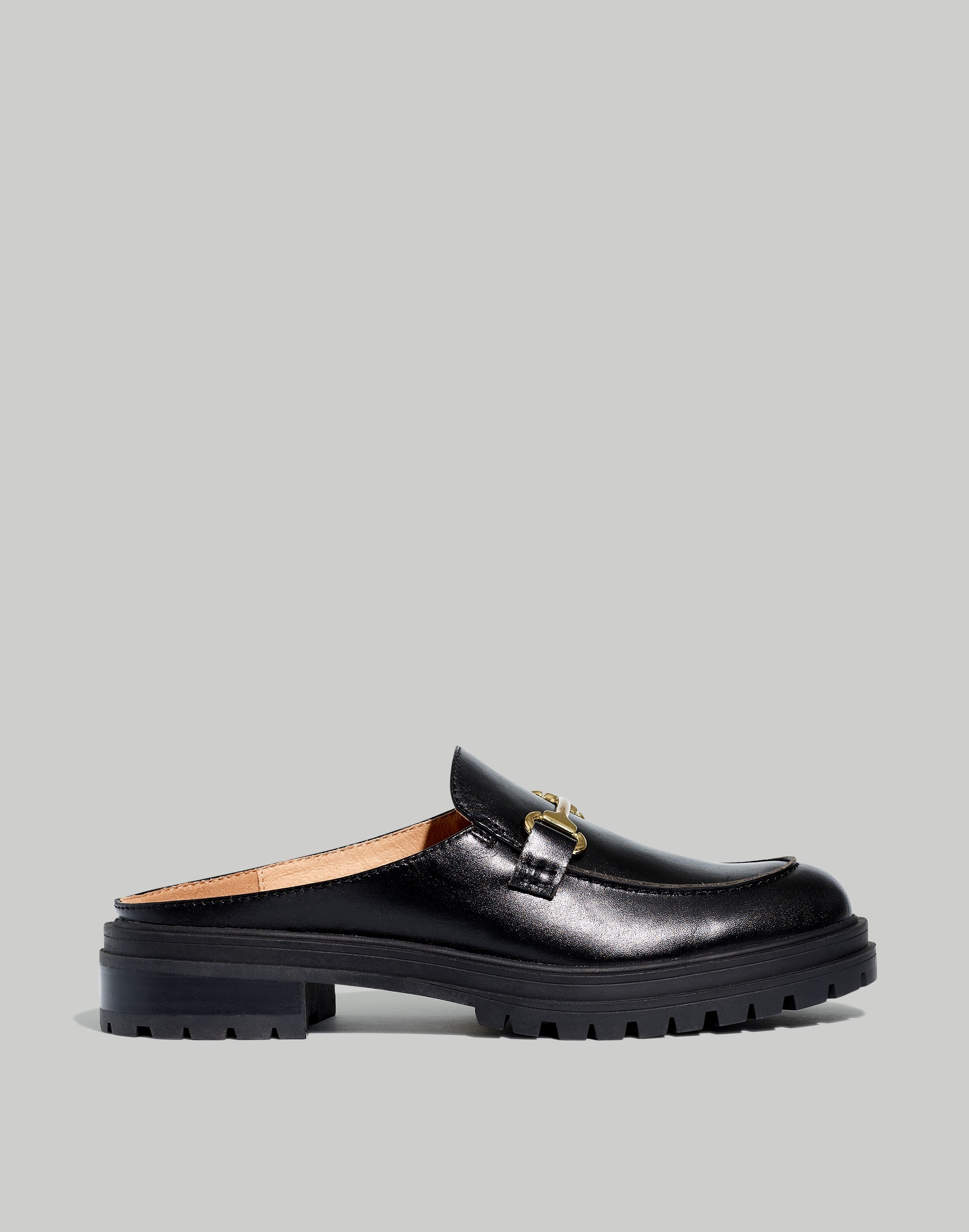 The Bradley Hardware Lugsole Loafer Mule