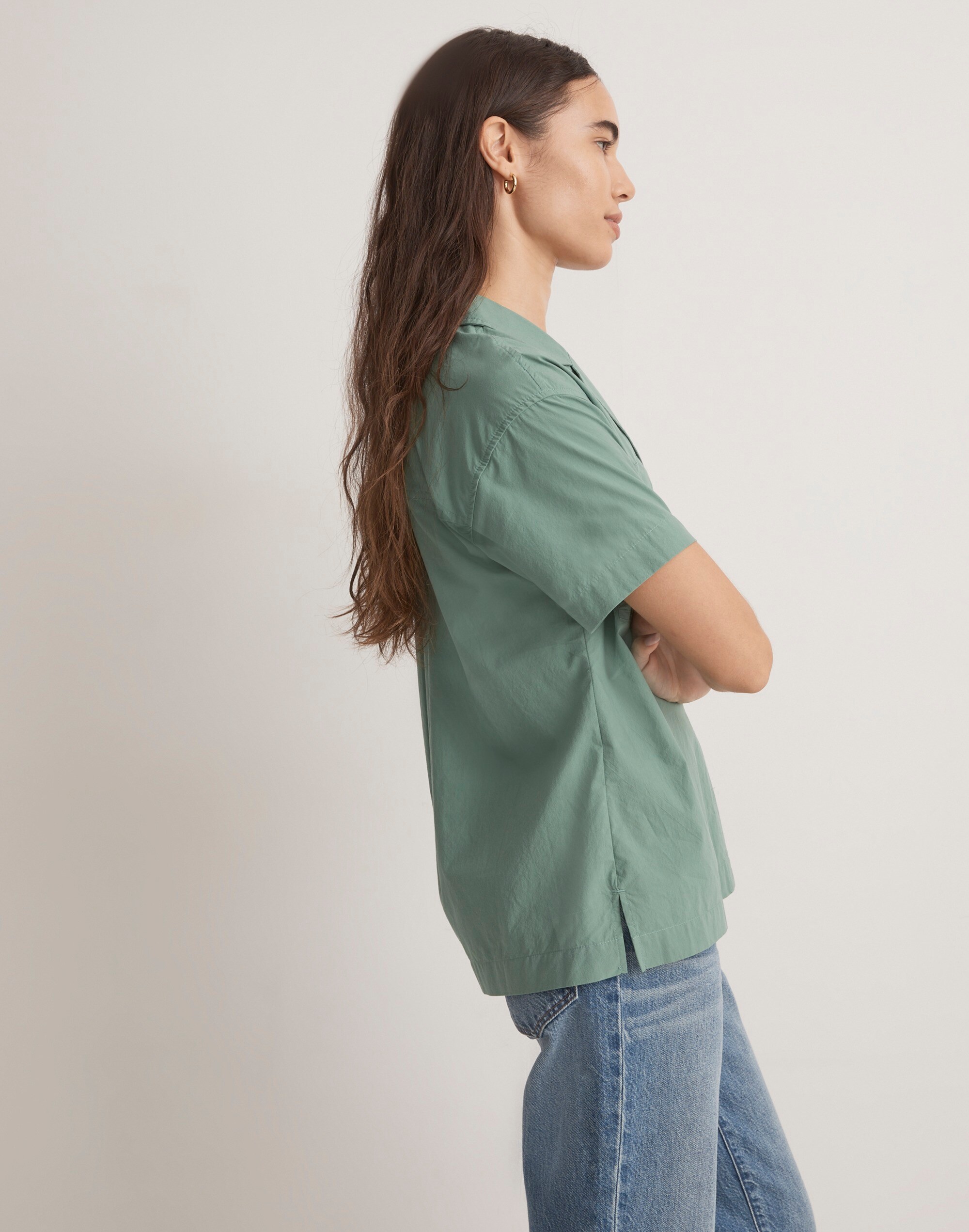 Signature Poplin Camp Shirt