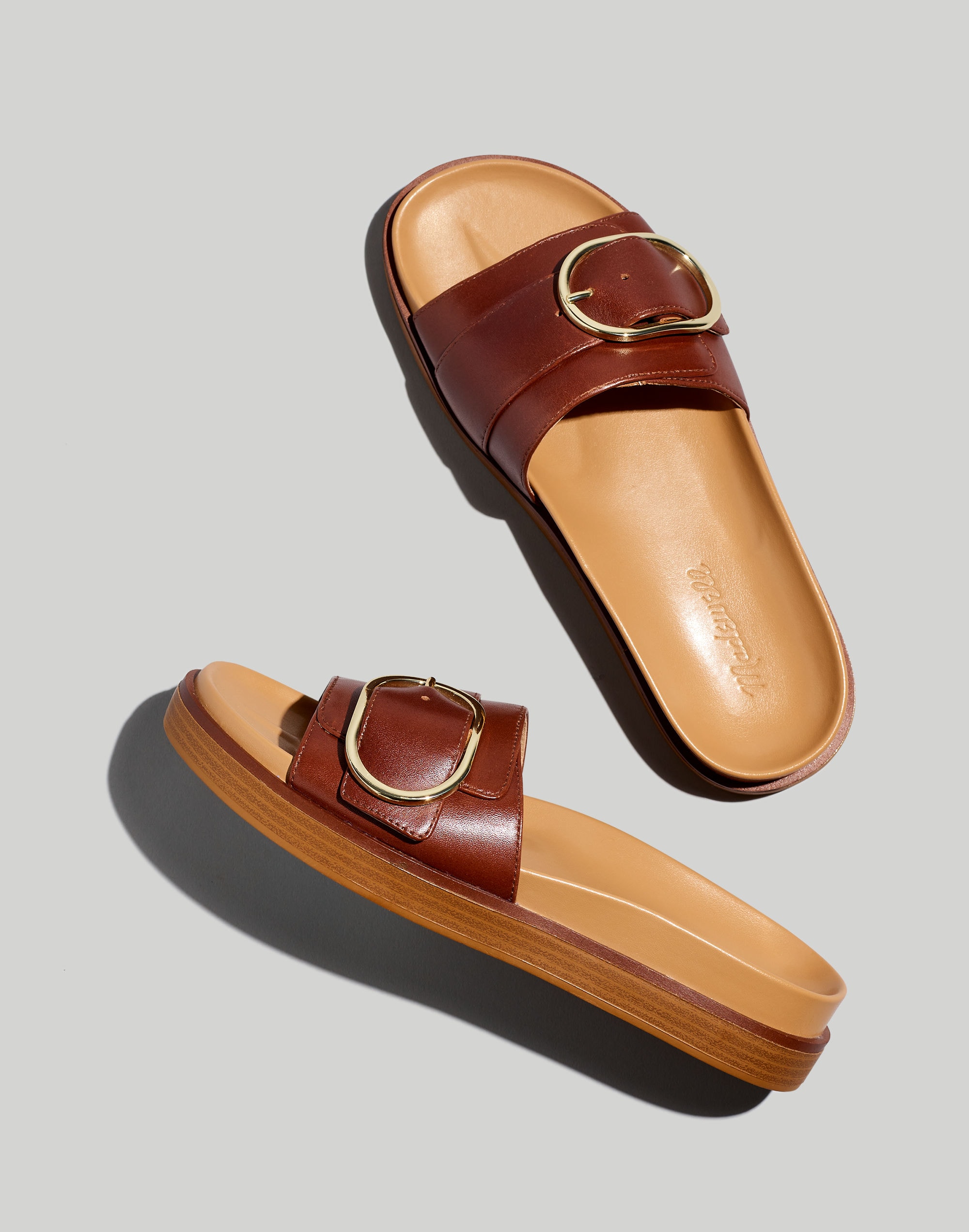 The Dayna Buckle-Strap Sandals