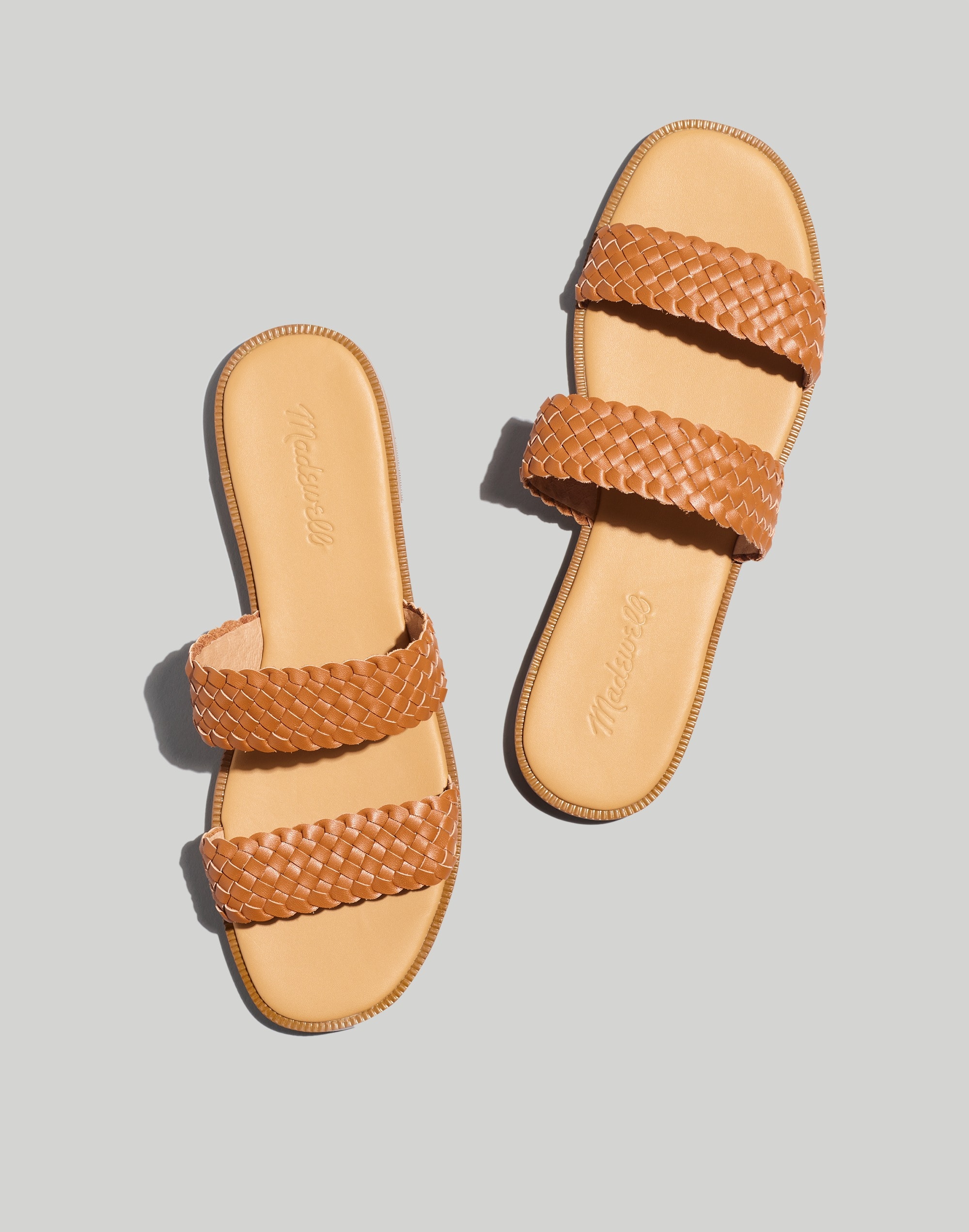 The Teagan Slide Sandal in Leather