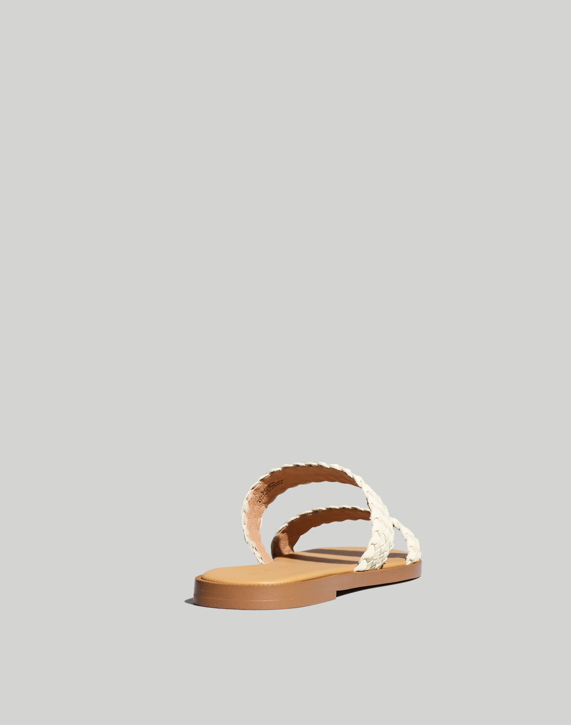 The Teagan Slide Sandal in Leather