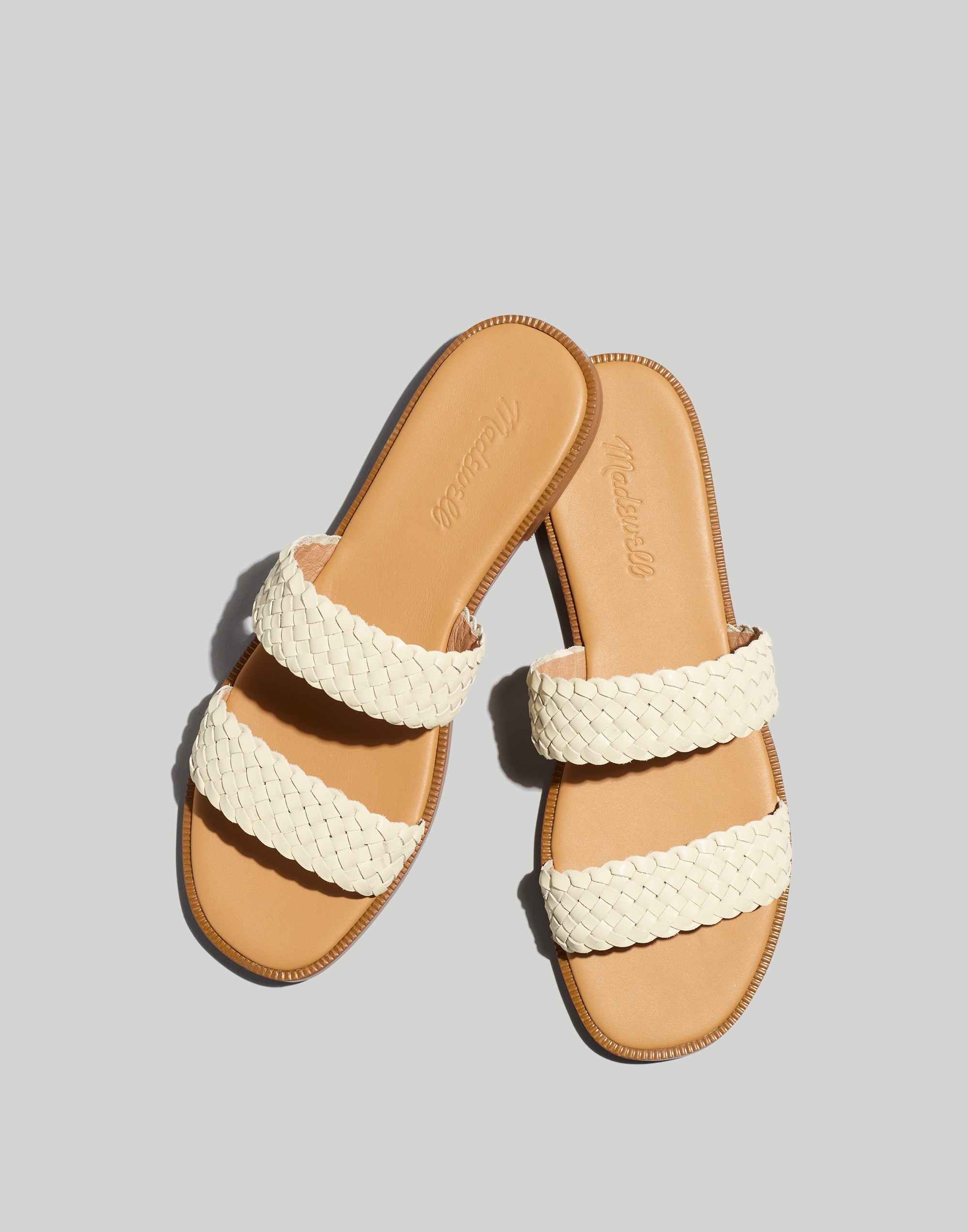 The Teagan Slide Sandal in Leather