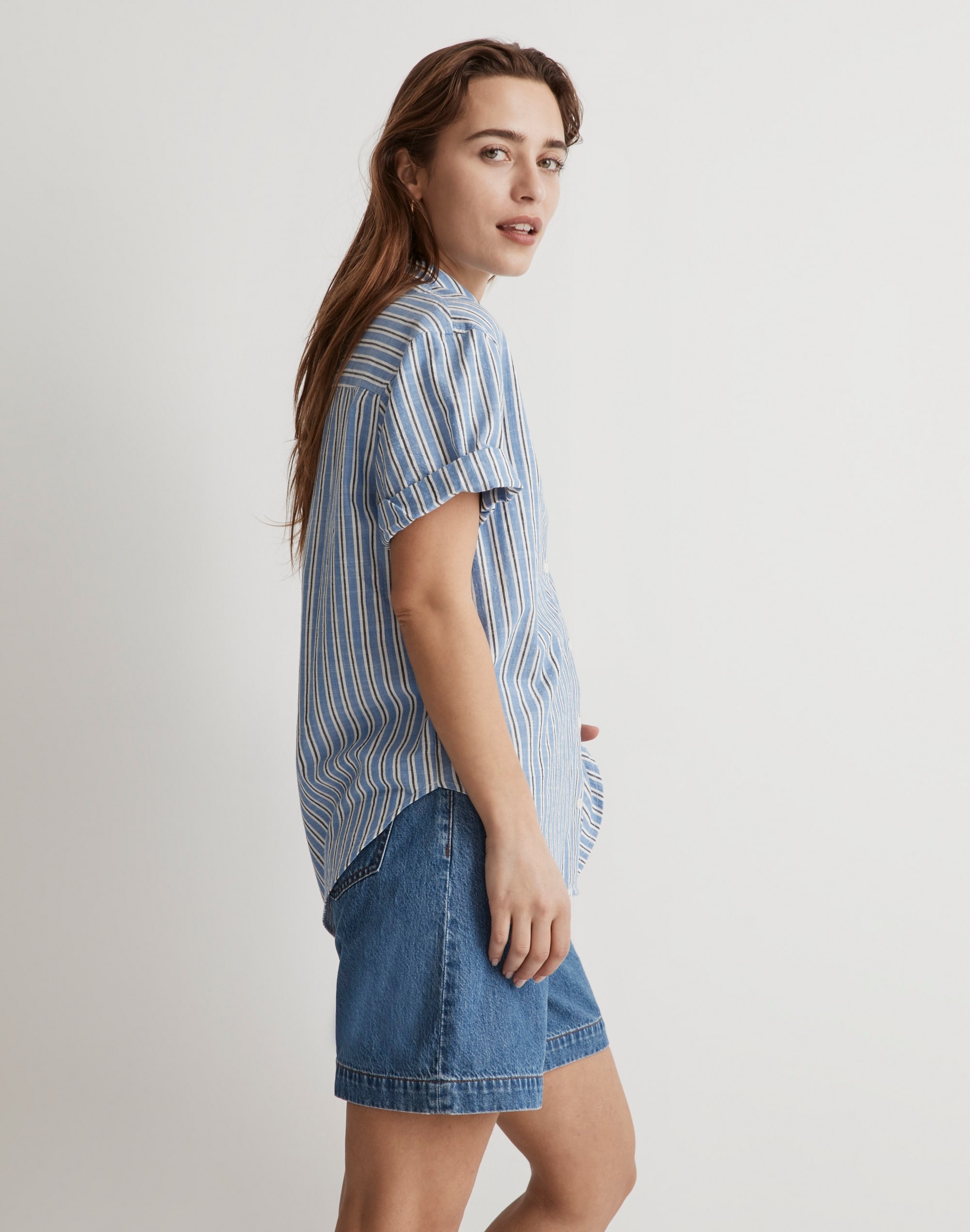 Slim Central Shirt in Stripe