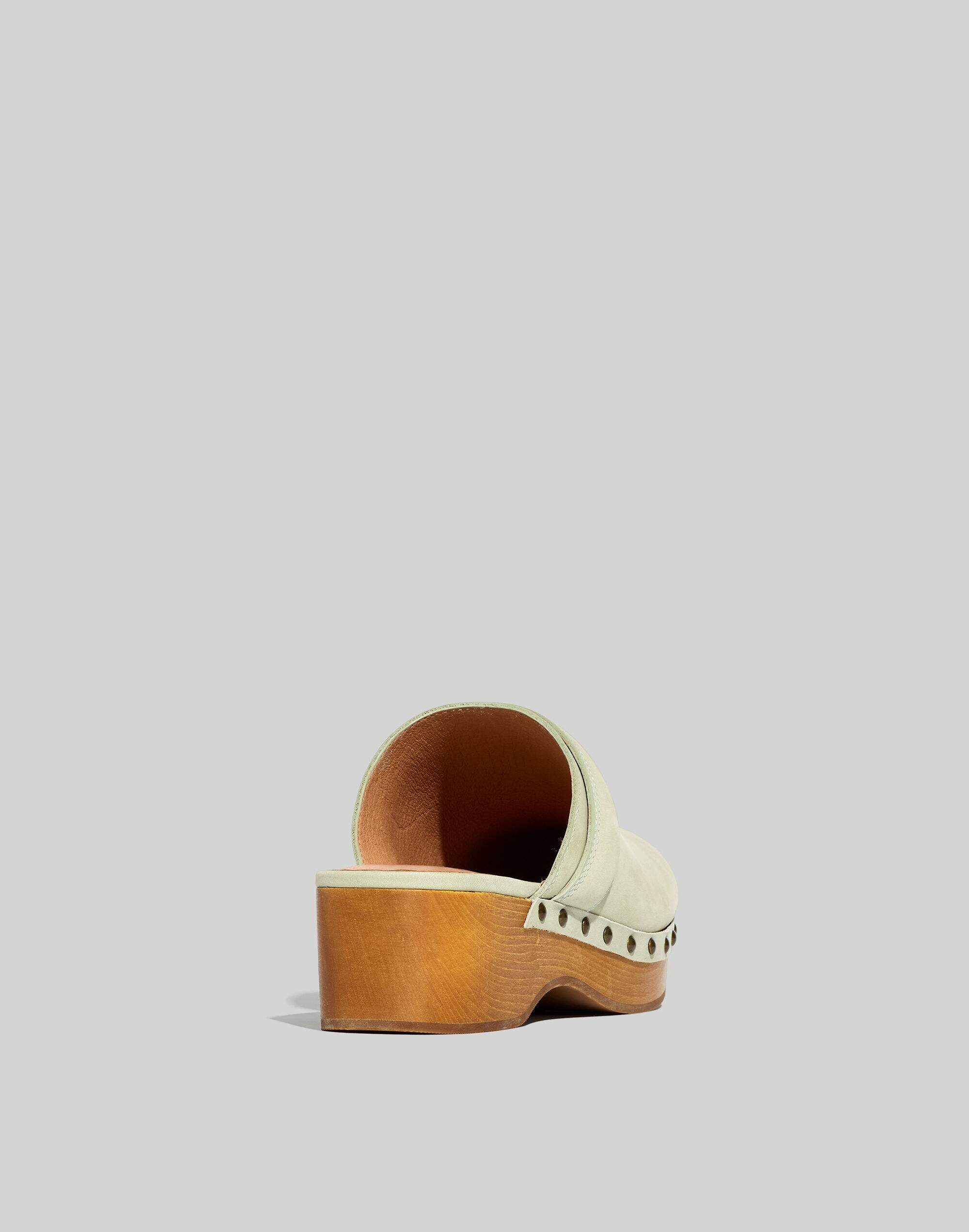 The Cecily Clog in Nubuck