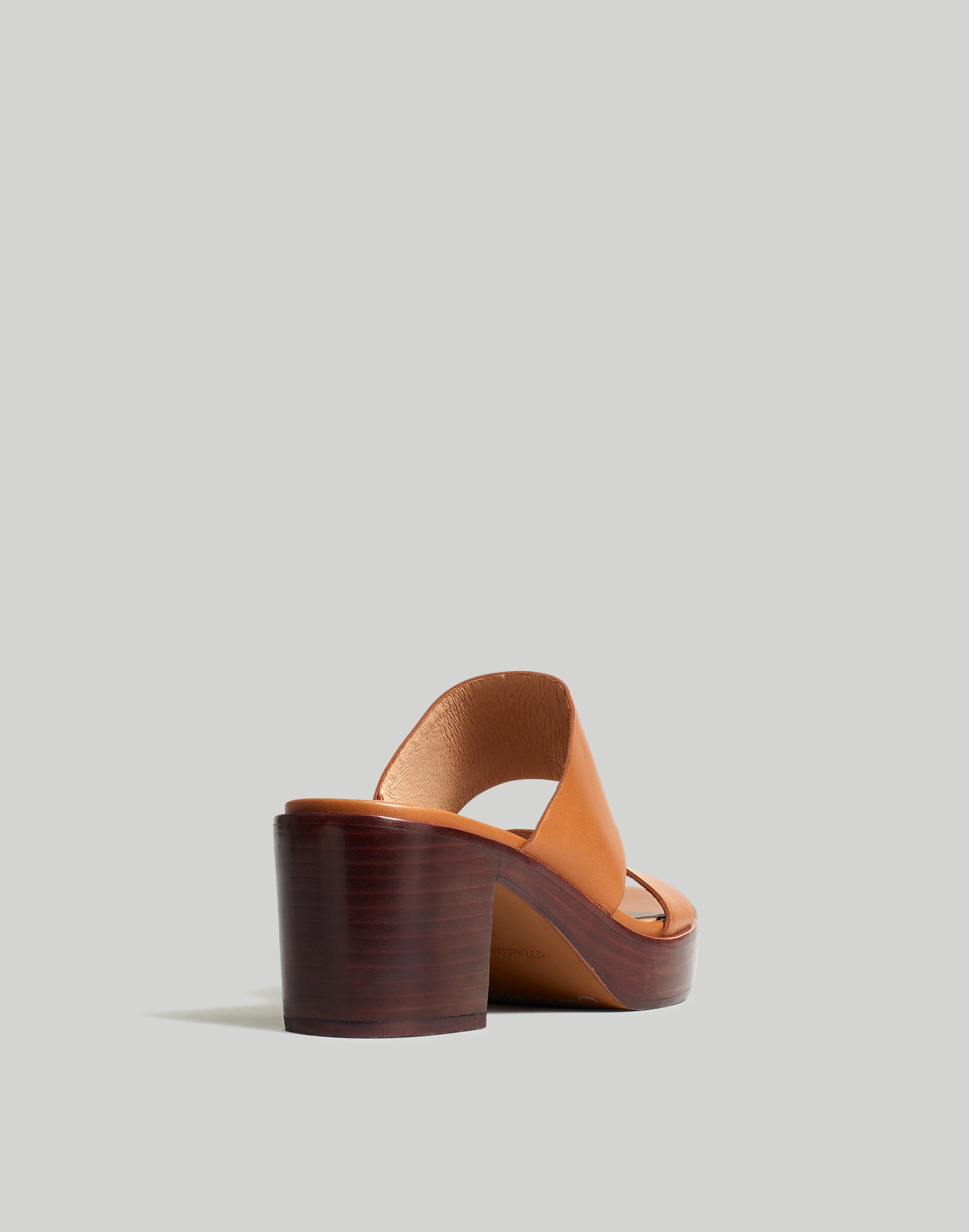 The Kiera Mule Platform Sandal