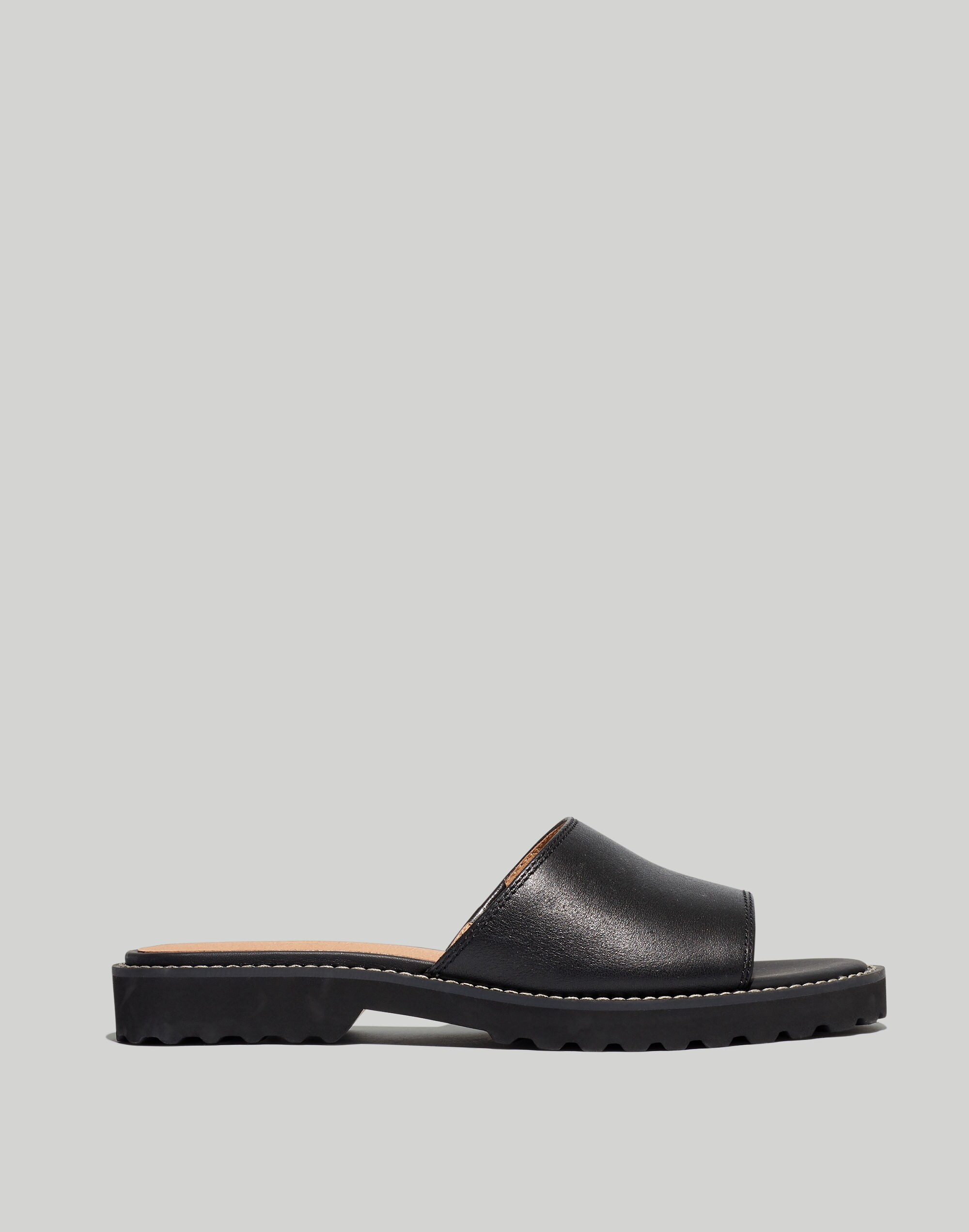 The Vaneeta Lug Slide Sandal