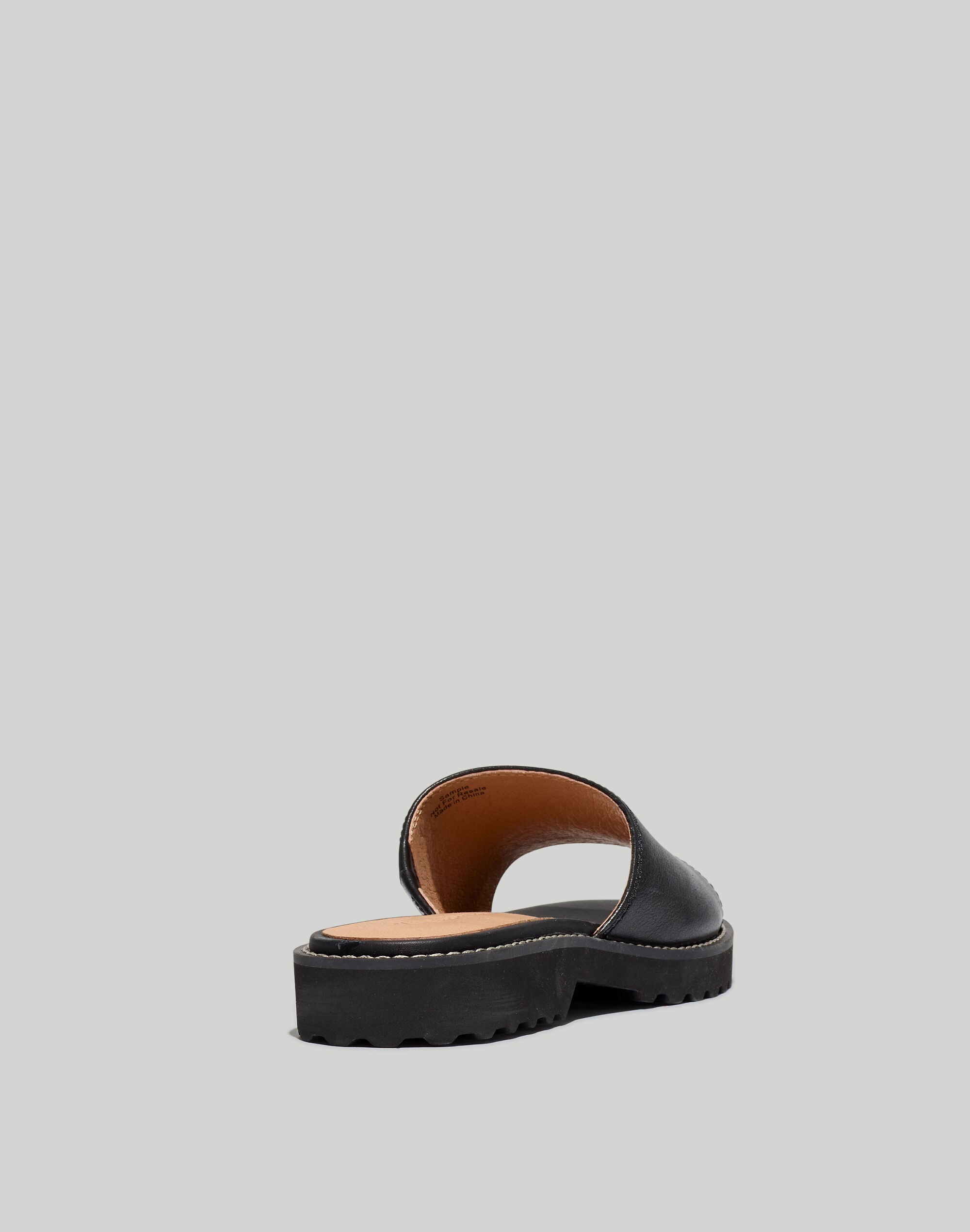 The Vaneeta Lug Slide Sandal