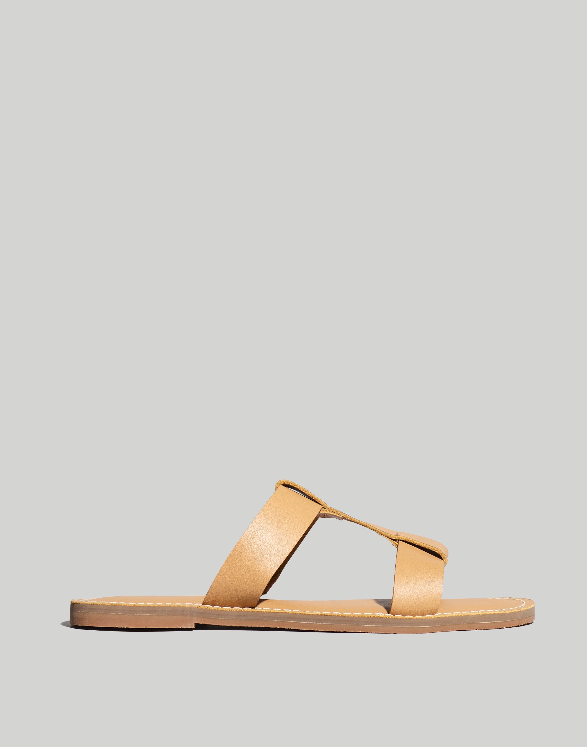 The Boardwalk T-Strap Slide Sandal