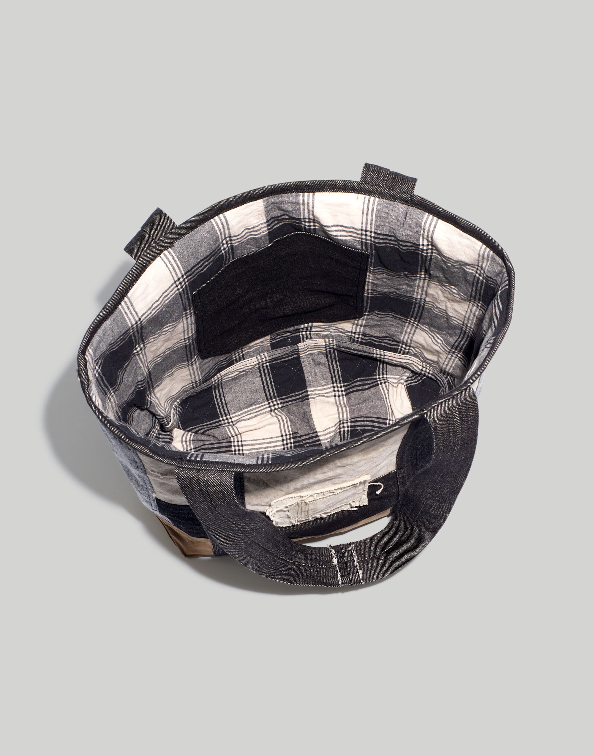 Madewell x Storytellers &amp; Creators Unisex Upcycled Patchwork Tote