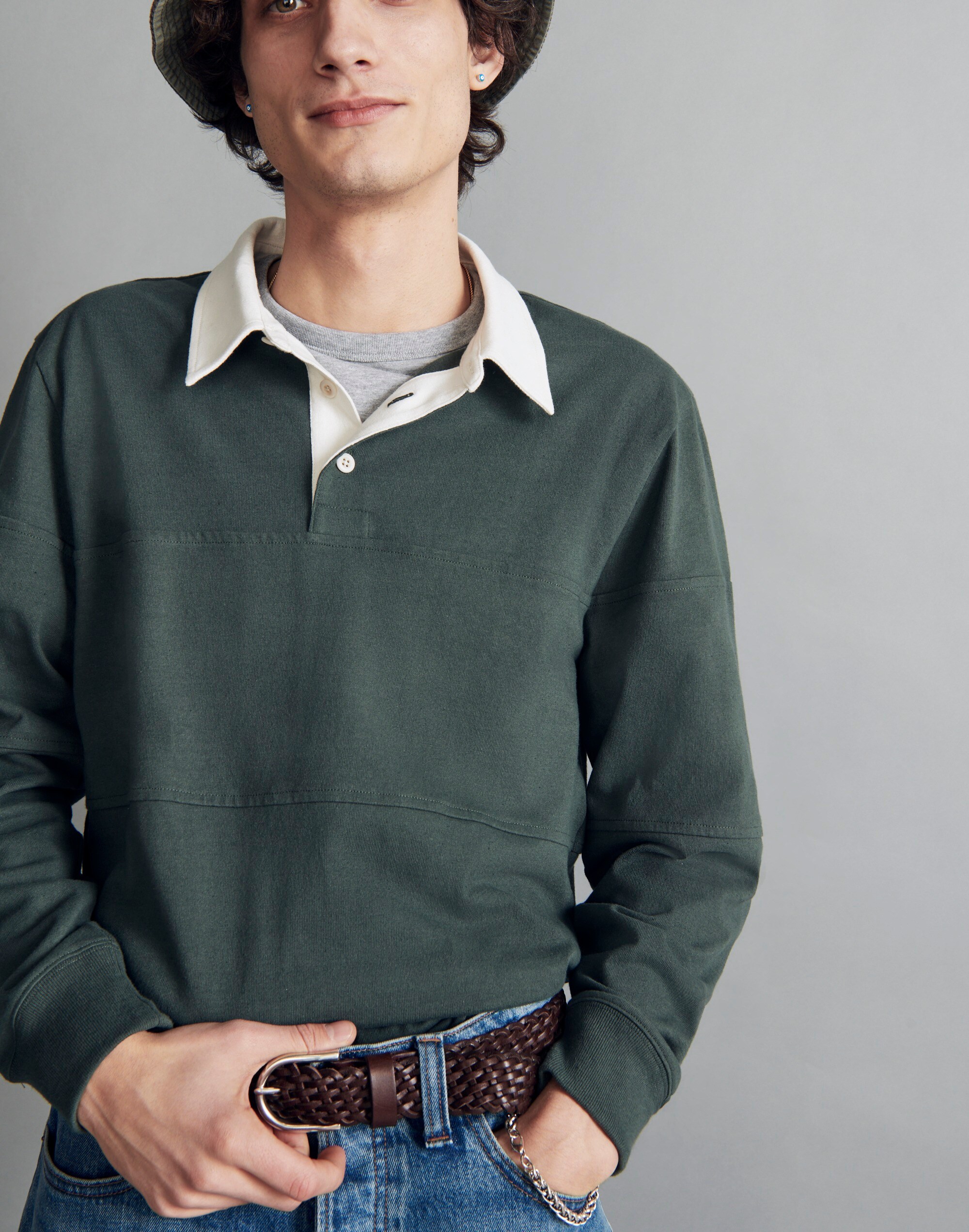 Rugby Long-Sleeve Polo Shirt