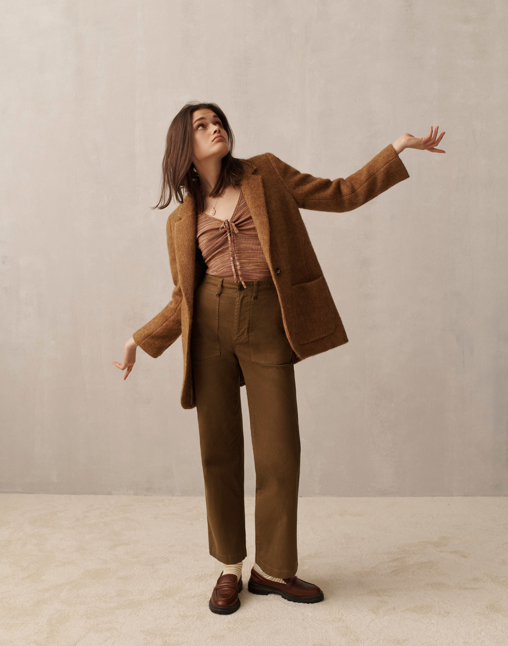 The Petite Perfect Vintage Wide-Leg Pant: Utility Edition