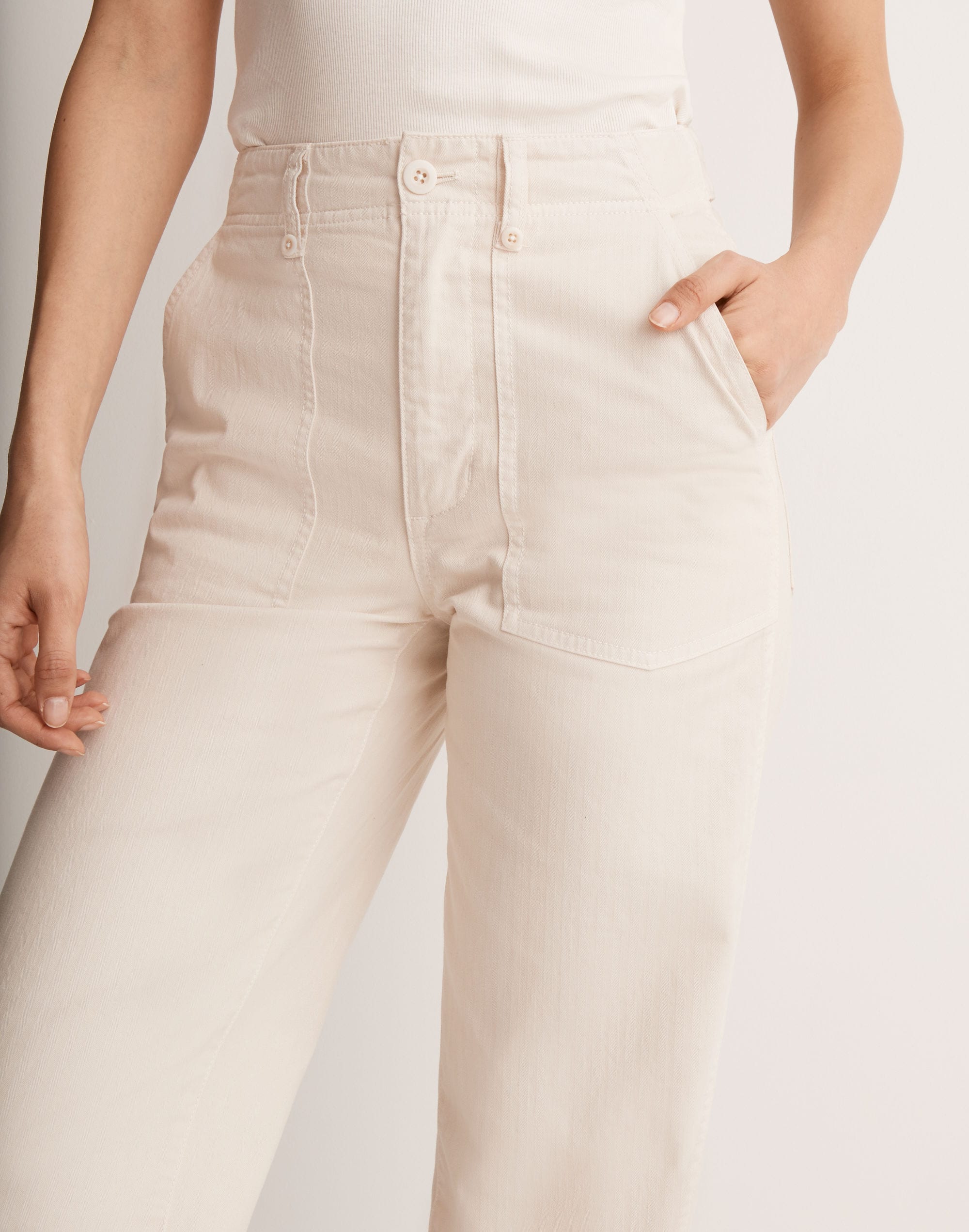 The Perfect Vintage Wide-Leg Pant: Utility Edition
