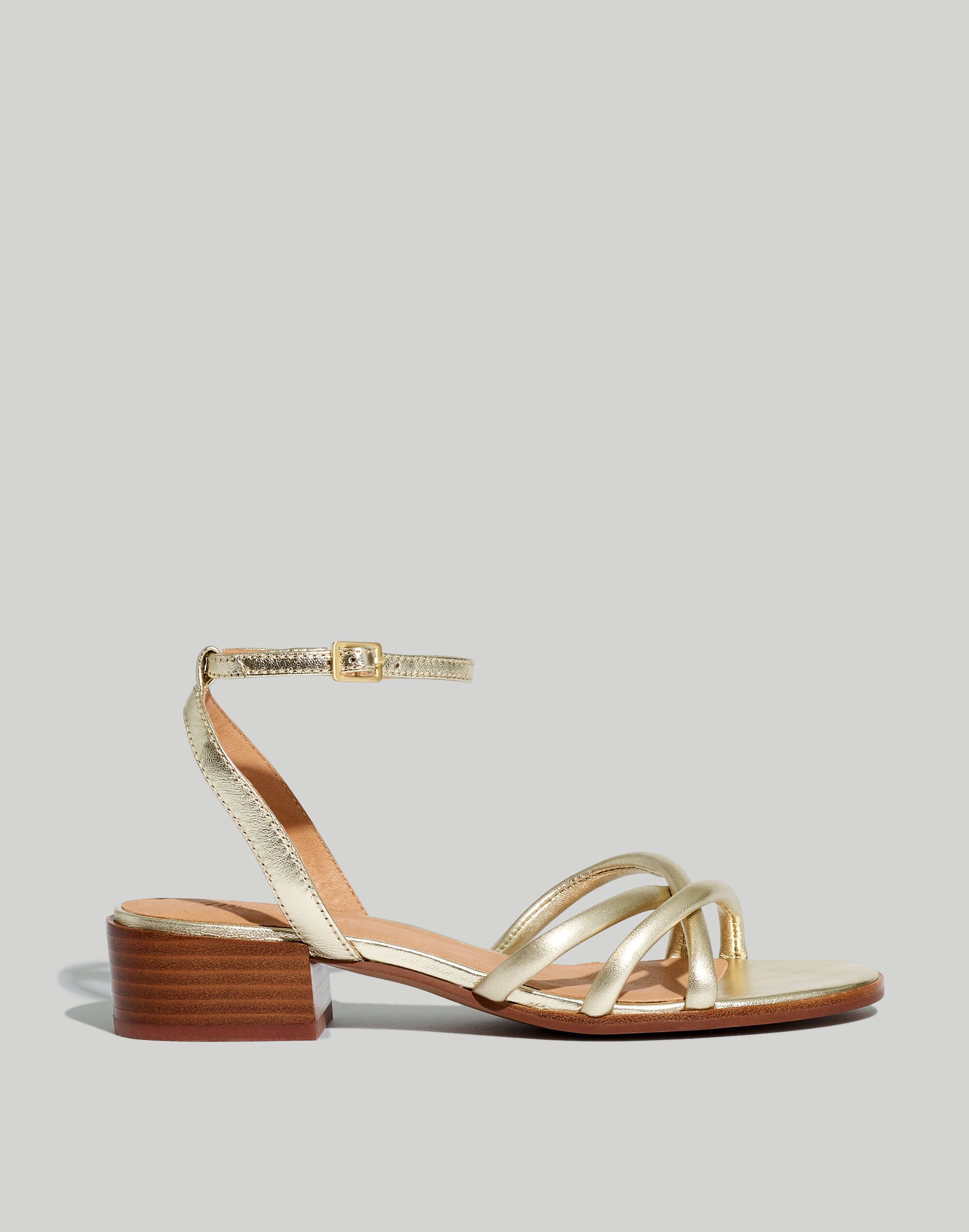 The Gena Ankle-Strap Sandal