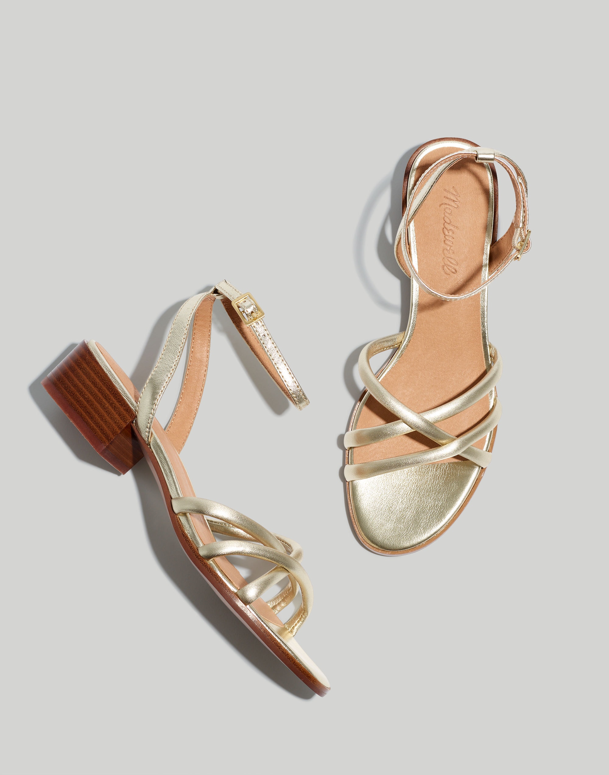 The Gena Ankle-Strap Sandal