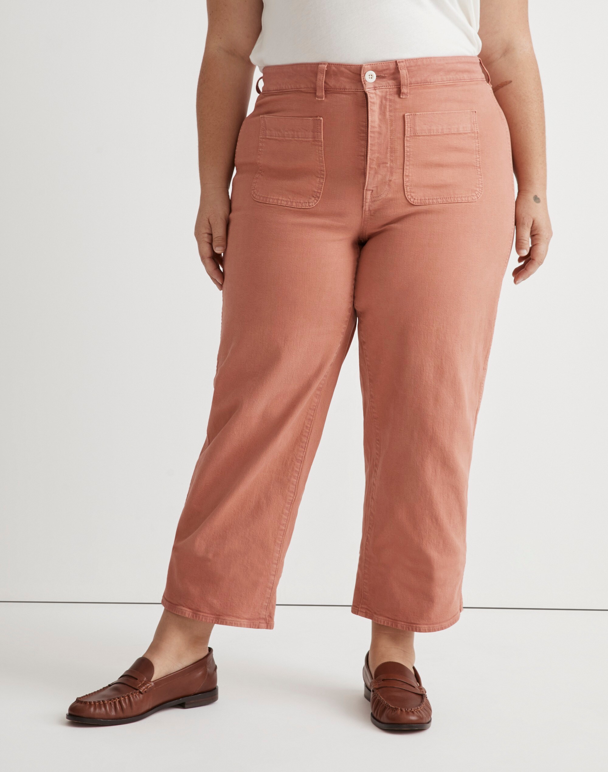 Plus Emmett 2.0 Wide-Leg Crop Pants