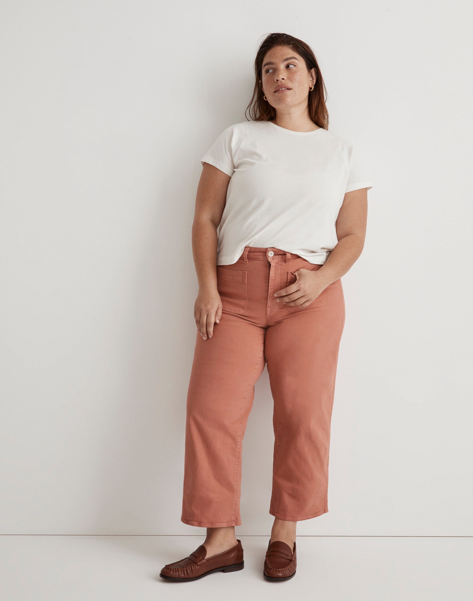Plus Emmett 2.0 Wide-Leg Crop Pants
