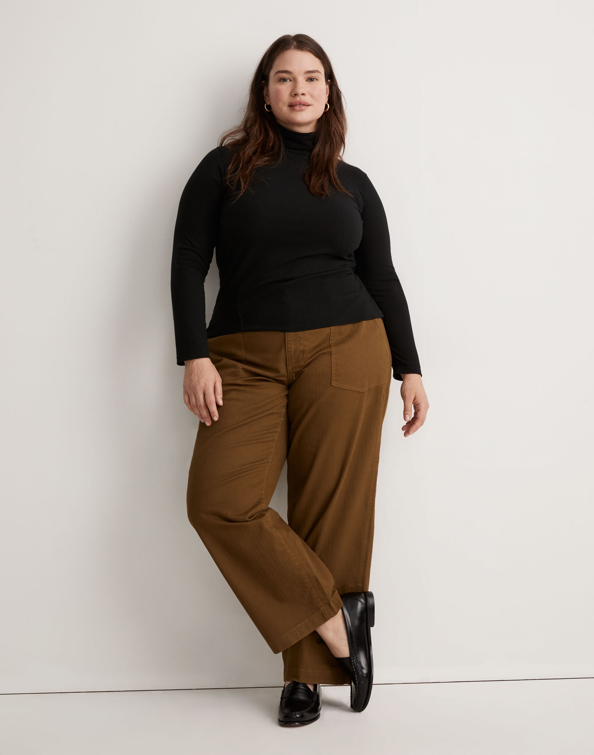 The Plus Perfect Vintage Wide-Leg Pant: Utility Edition