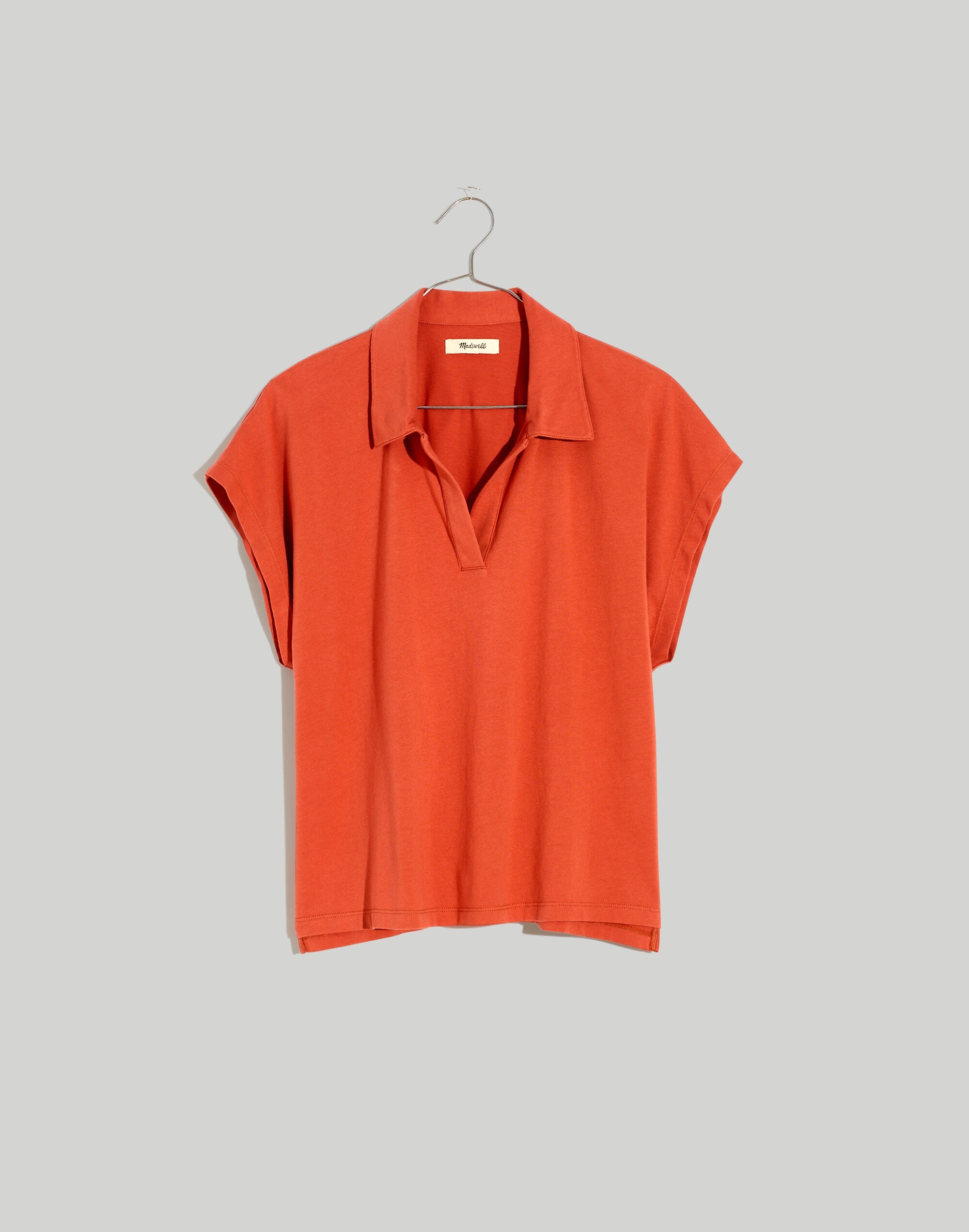 Plus Relaxed Polo Tee
