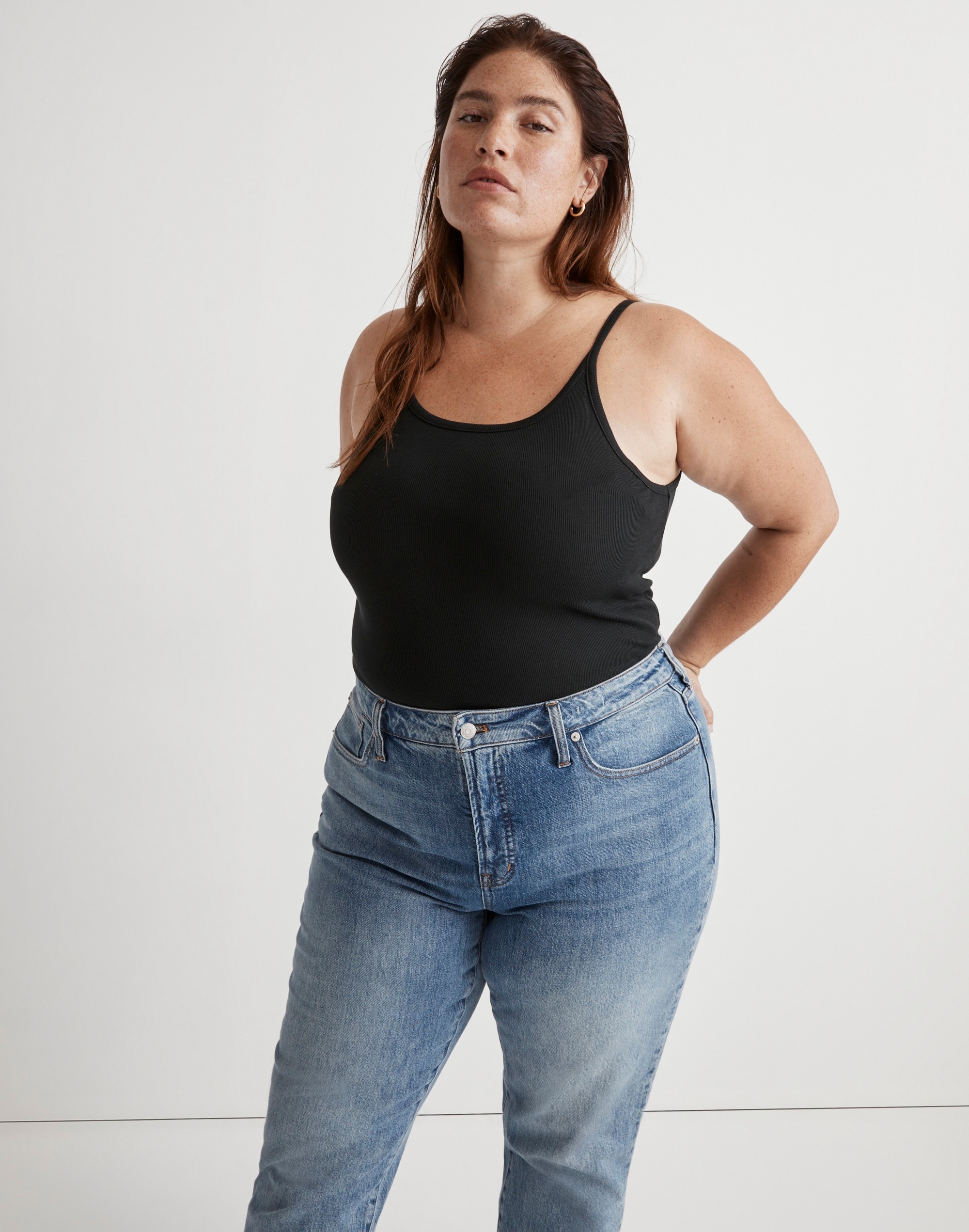 Plus Supima® Rib '90s Tank | Madewell