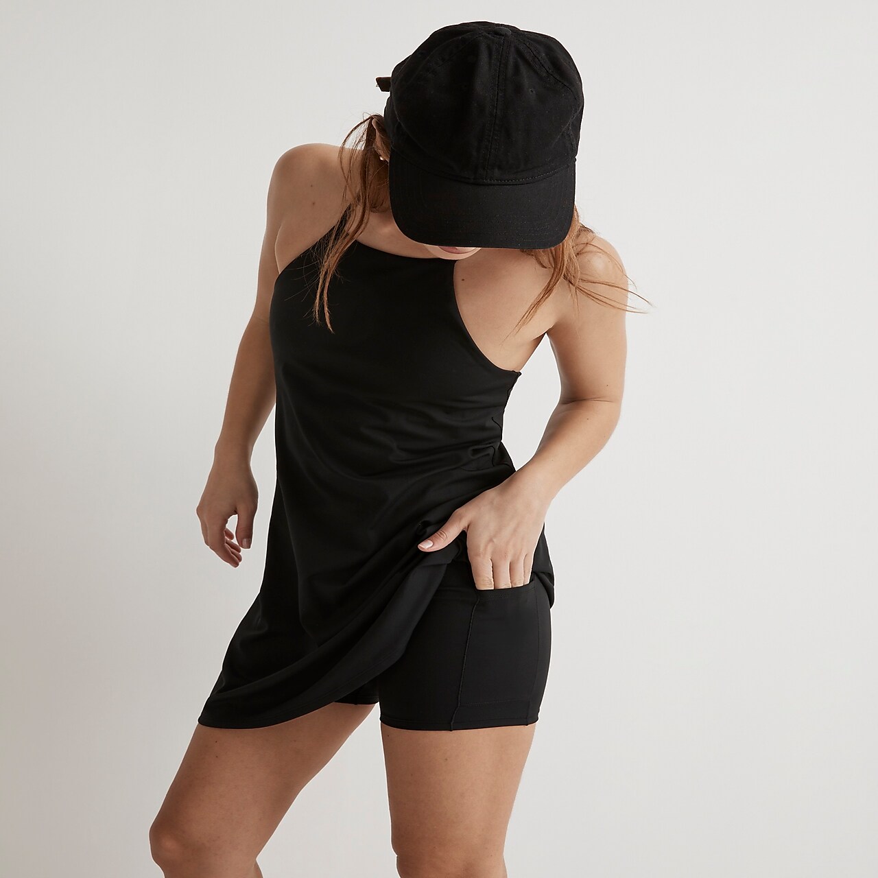 Shop Mw Flex 2.0 Fitness Dress In True Black