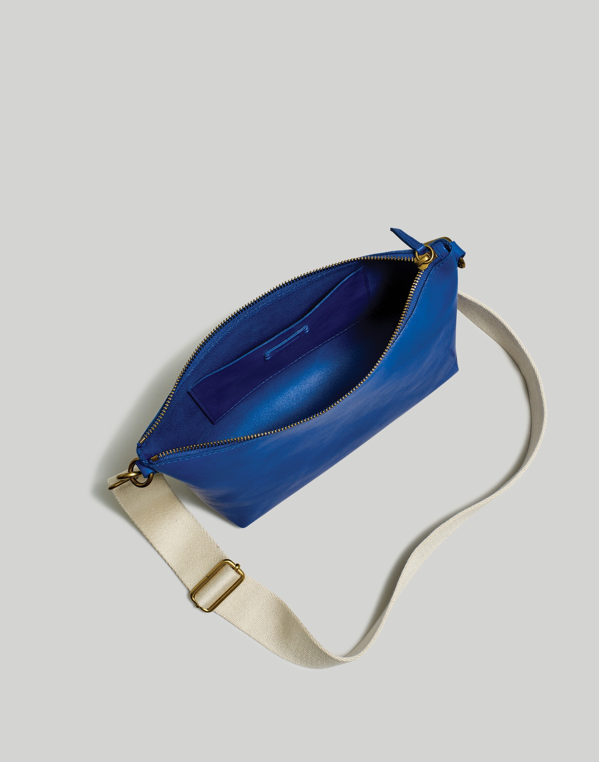 The Leather Carabiner Crossbody Sling Bag