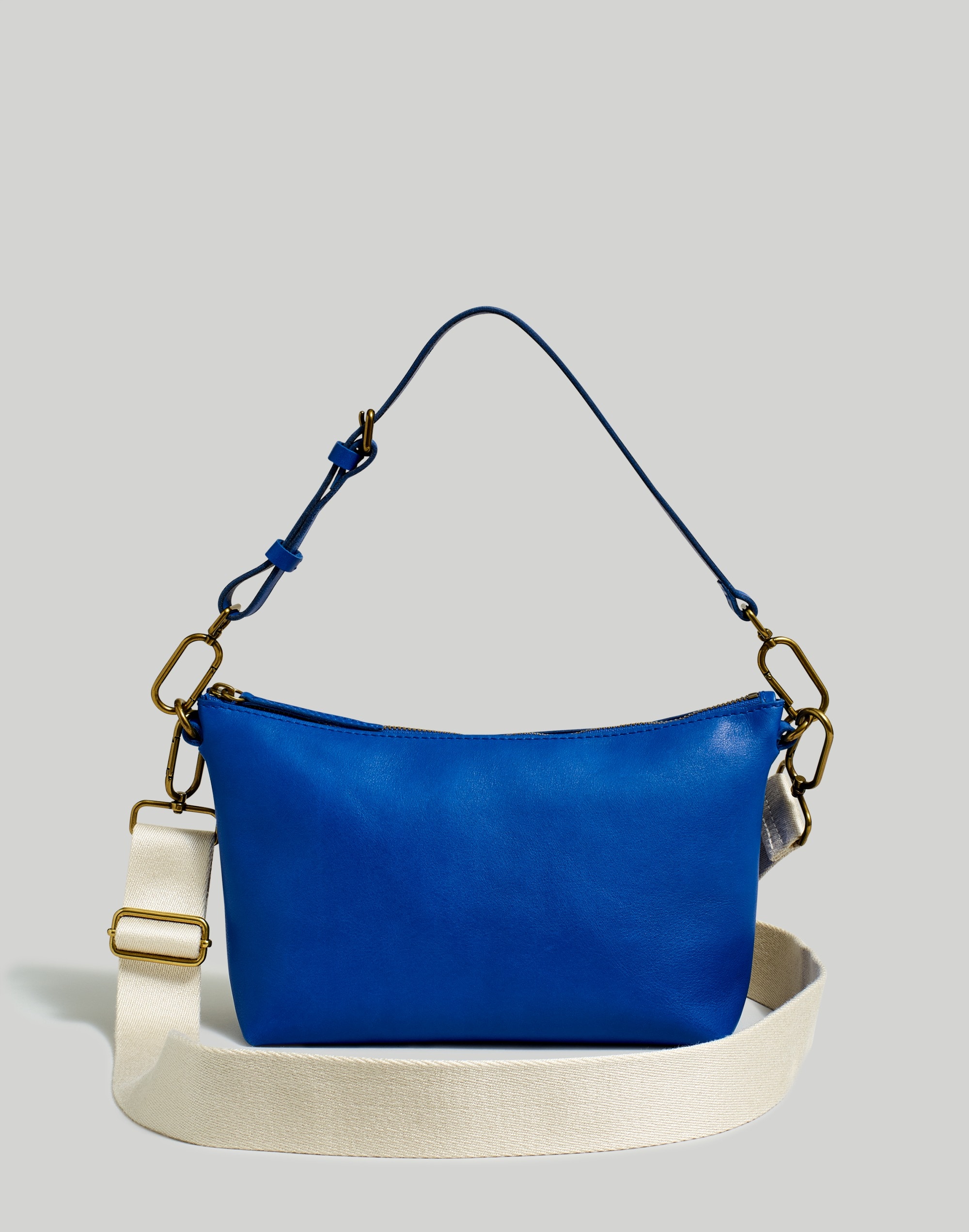 The Leather Carabiner Crossbody Sling Bag