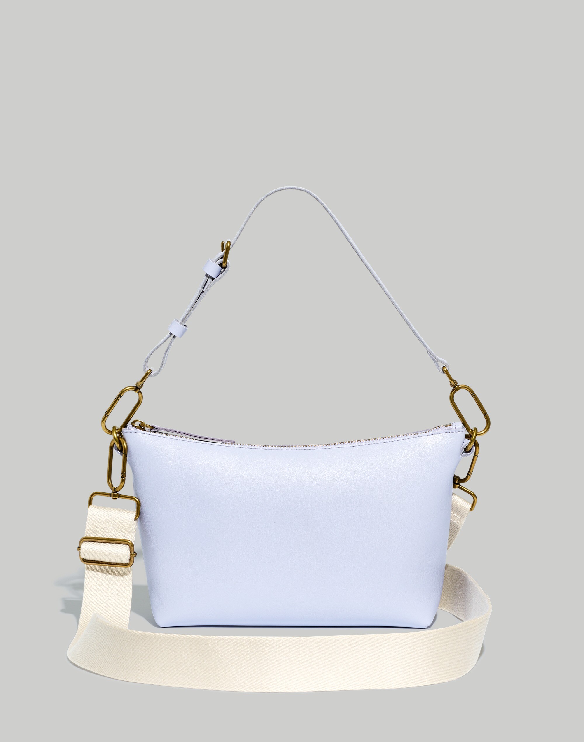 The Leather Carabiner Crossbody Sling Bag