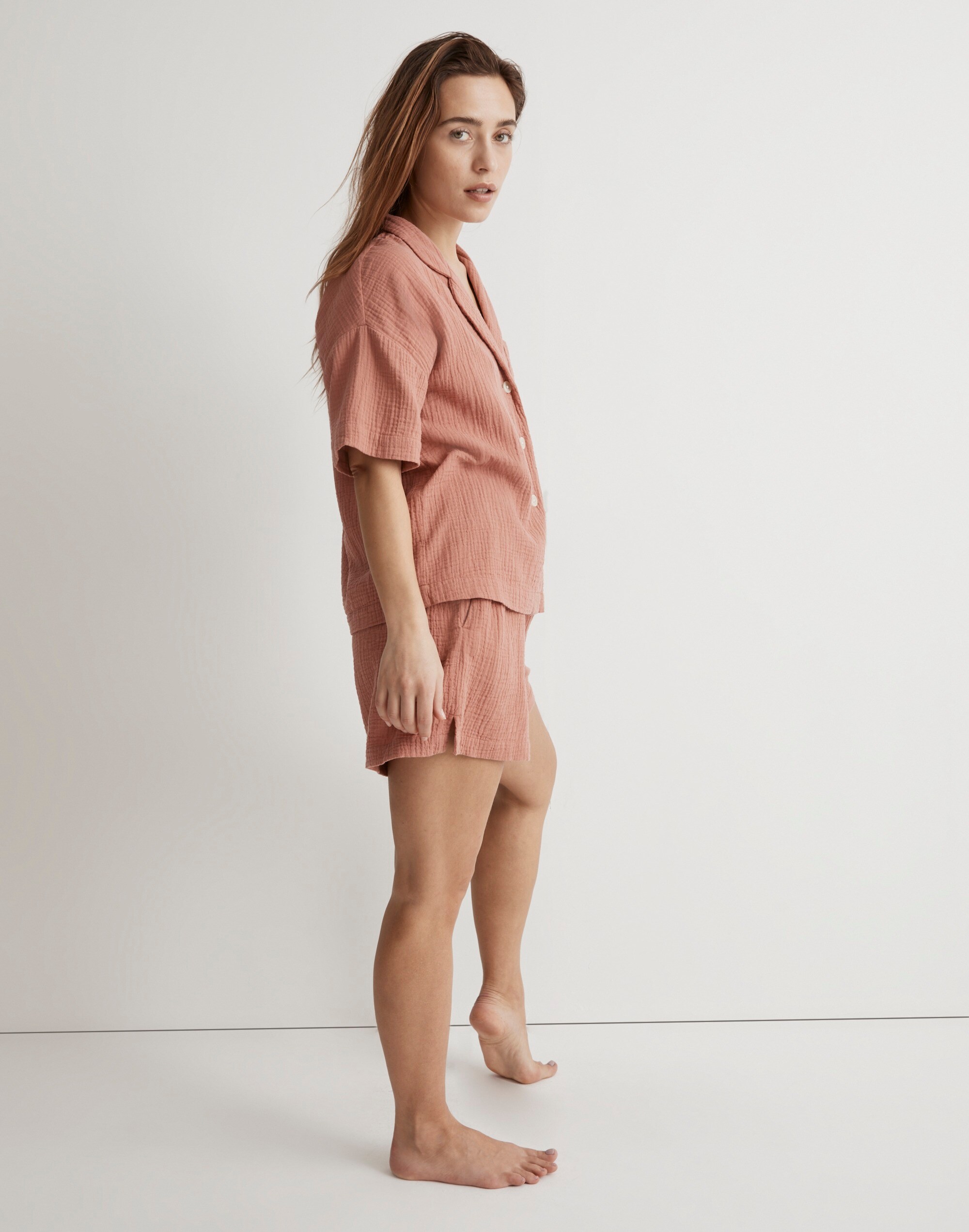 Lightestspun Oversized Short Pajama Set
