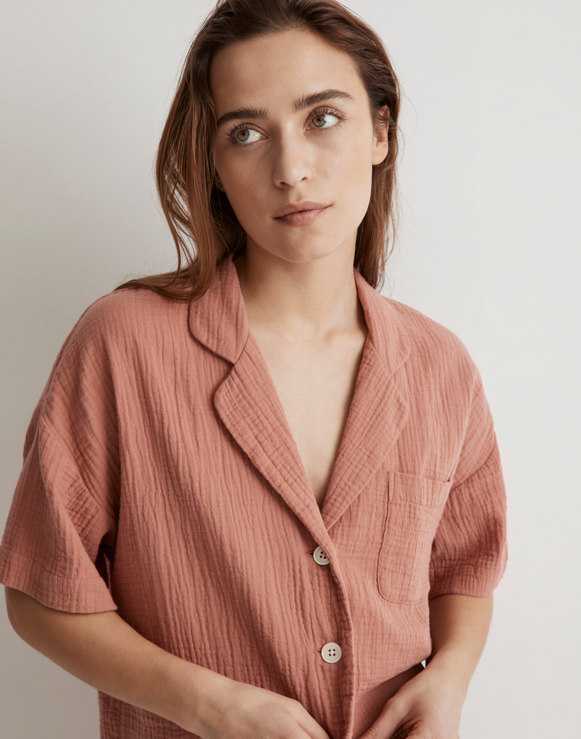 Lightestspun Oversized Short Pajama Set