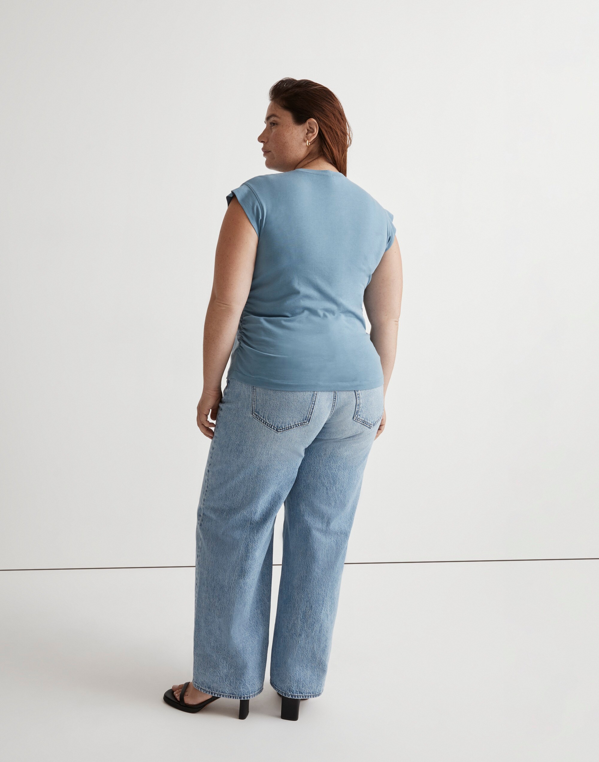 Plus Side-Cinch Muscle Tee