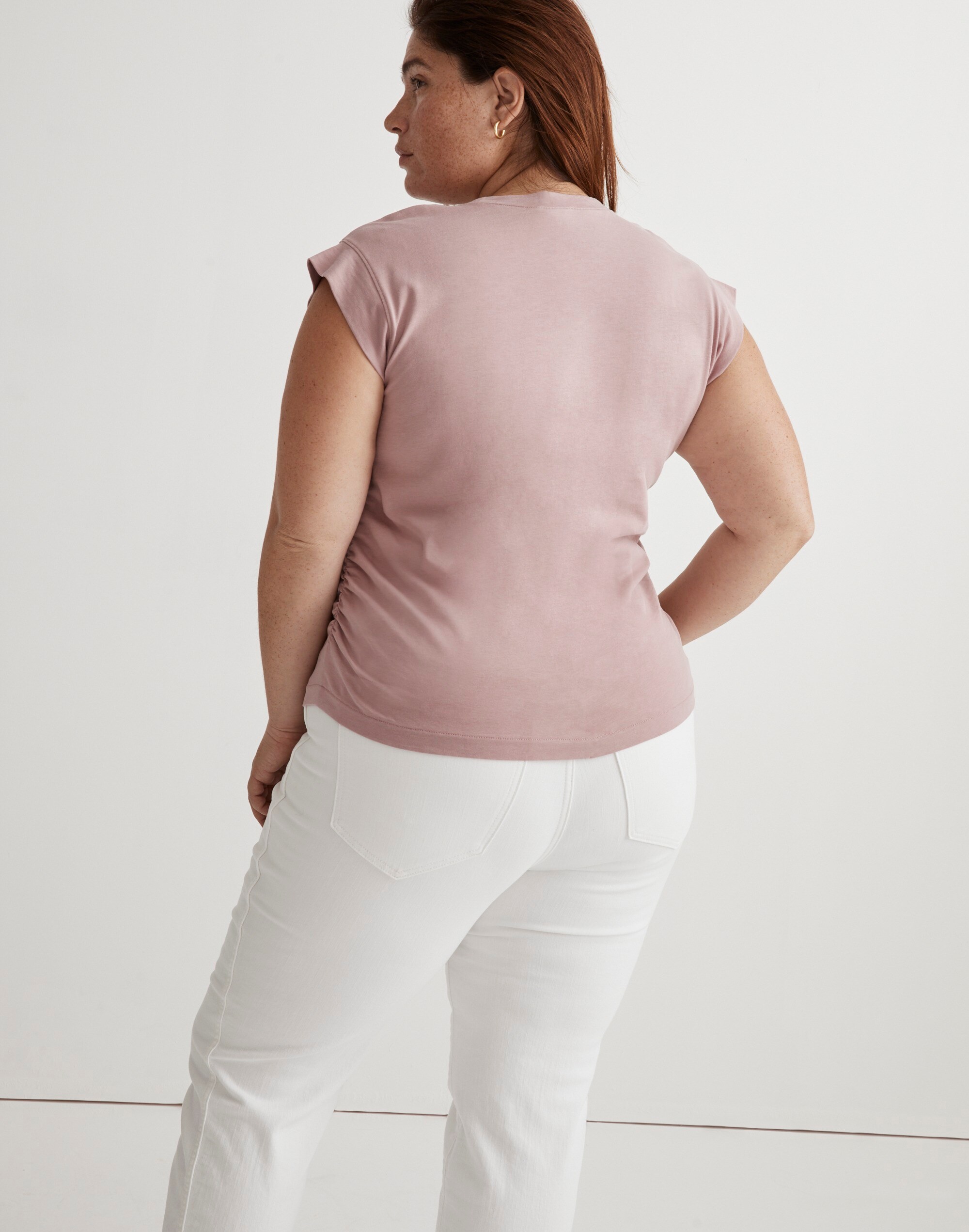 Plus Side-Cinch Muscle Tee