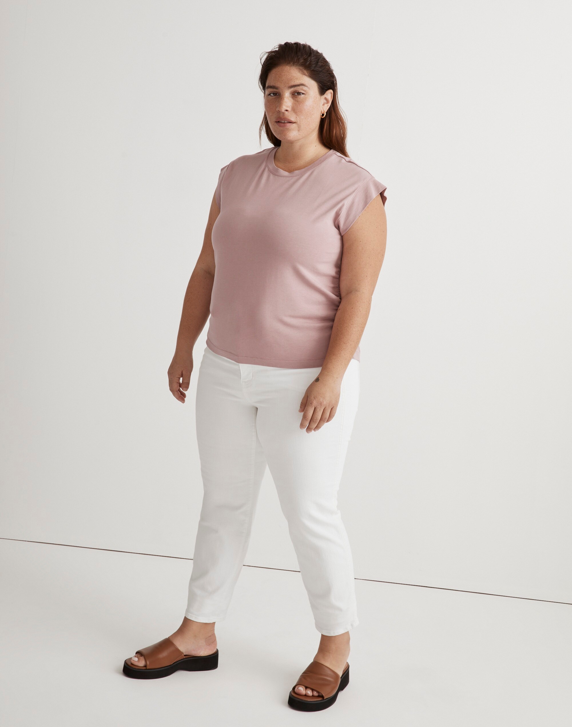 Plus Side-Cinch Muscle Tee